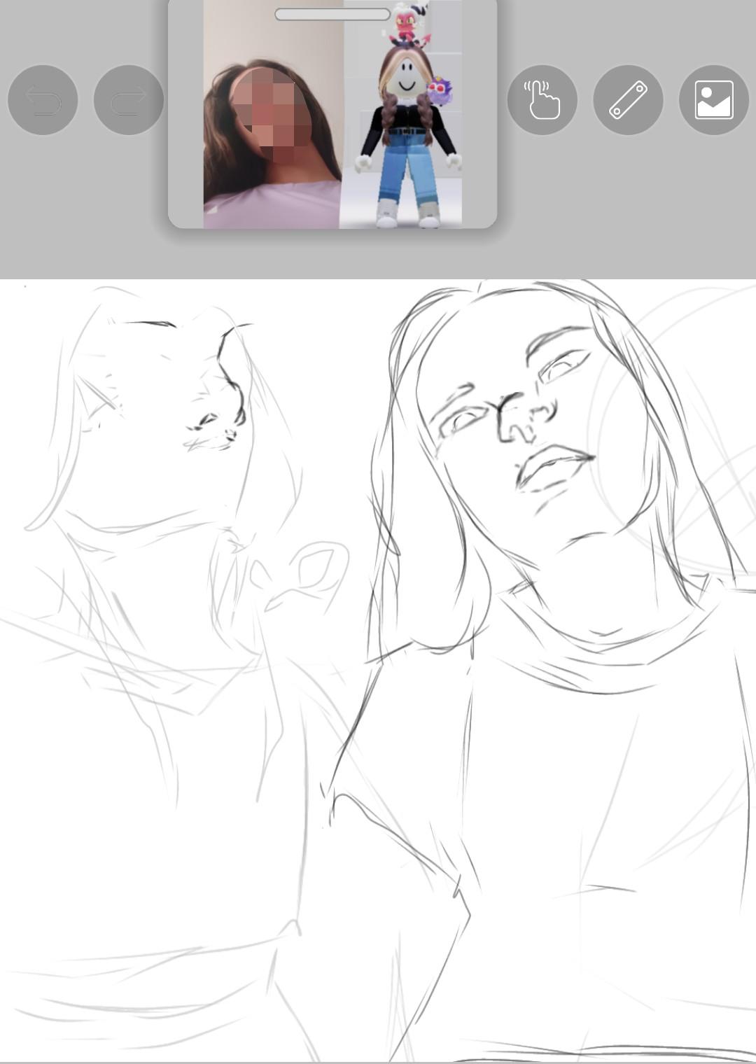 Cosas random Lluvia 1 (2 Otro boceto pa' chambear - ibisPaint