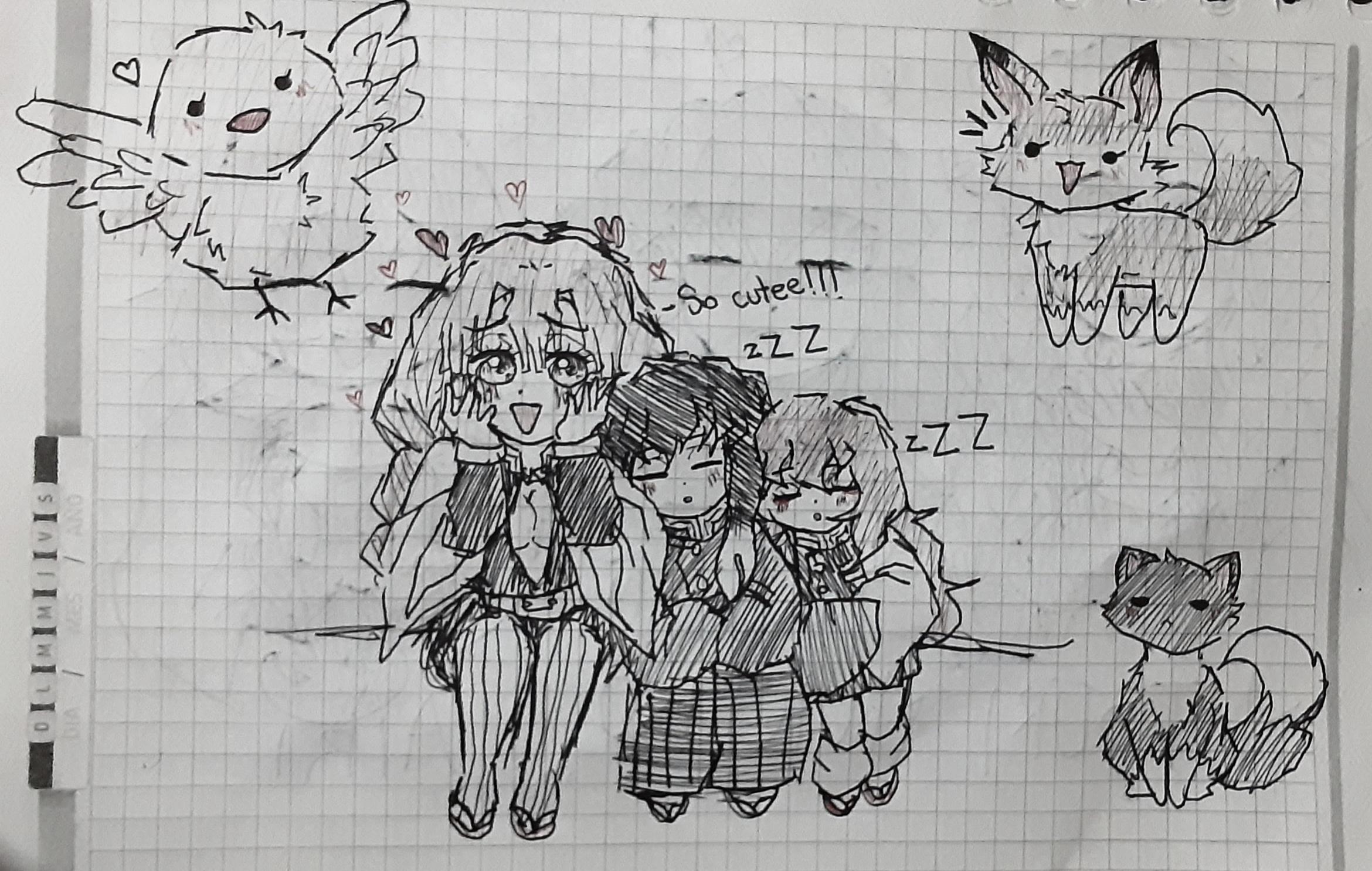 ♧Ota•crazzy• roomm☆ ☆ 14 the best little group of three - ibisPaint