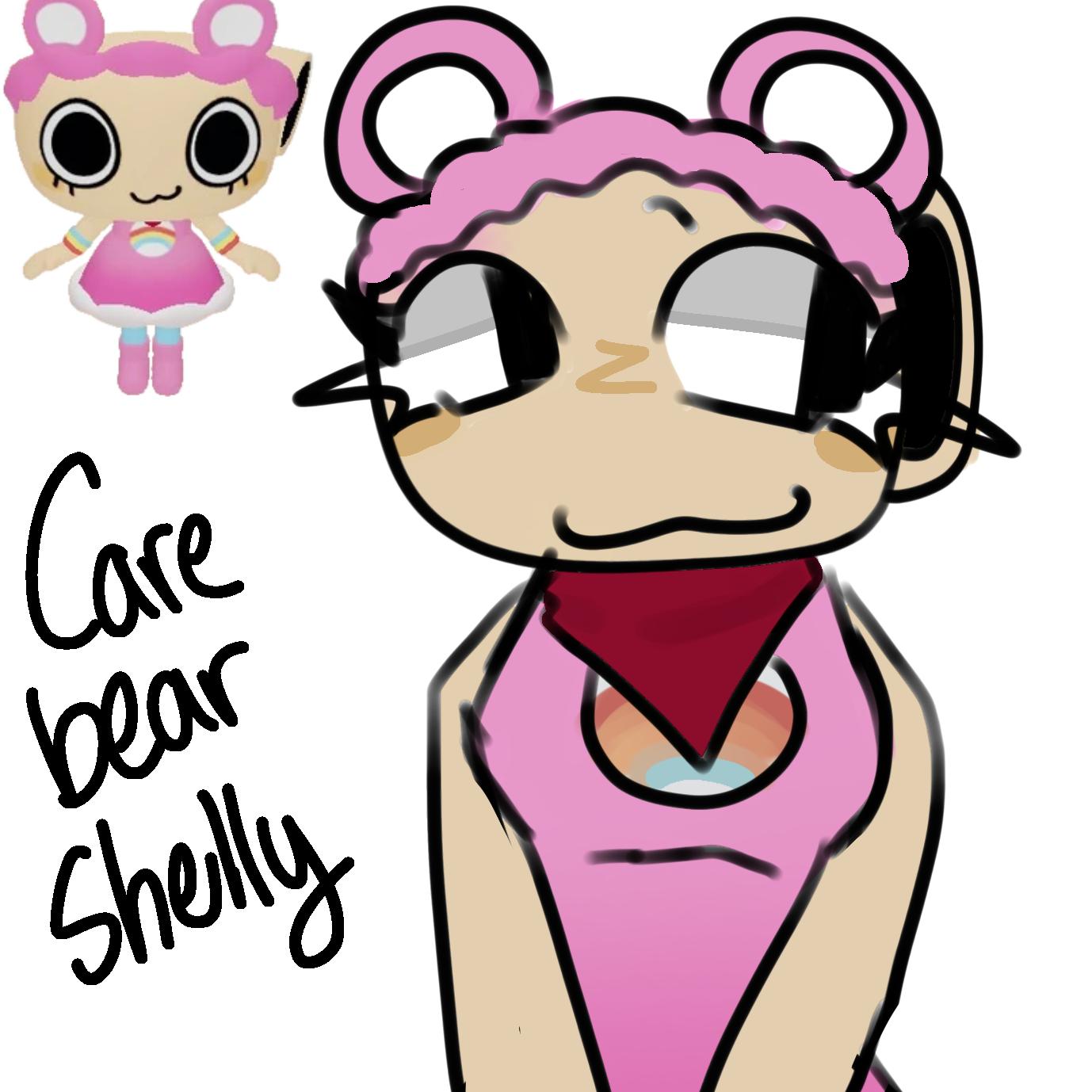 Shelly’s World 334 Fossils found Care bear shelly - ibisPaint