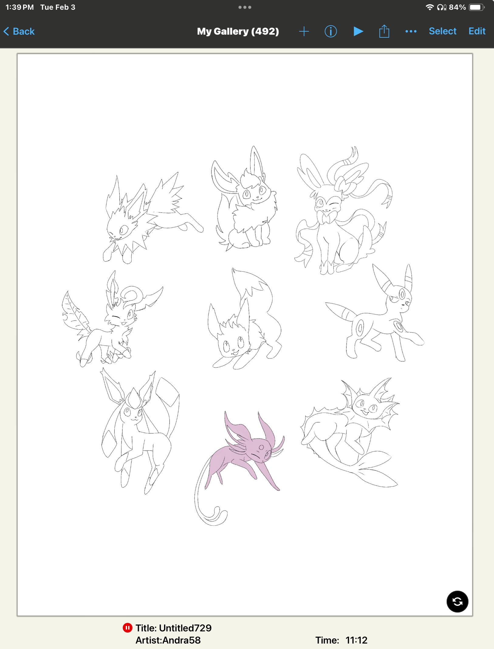 Pure Andra Chaos Dragons 419 Sigh - ibisPaint