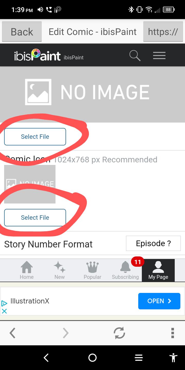 How to make intro/start comic Episode 1 Here's help lol - ibisPaint