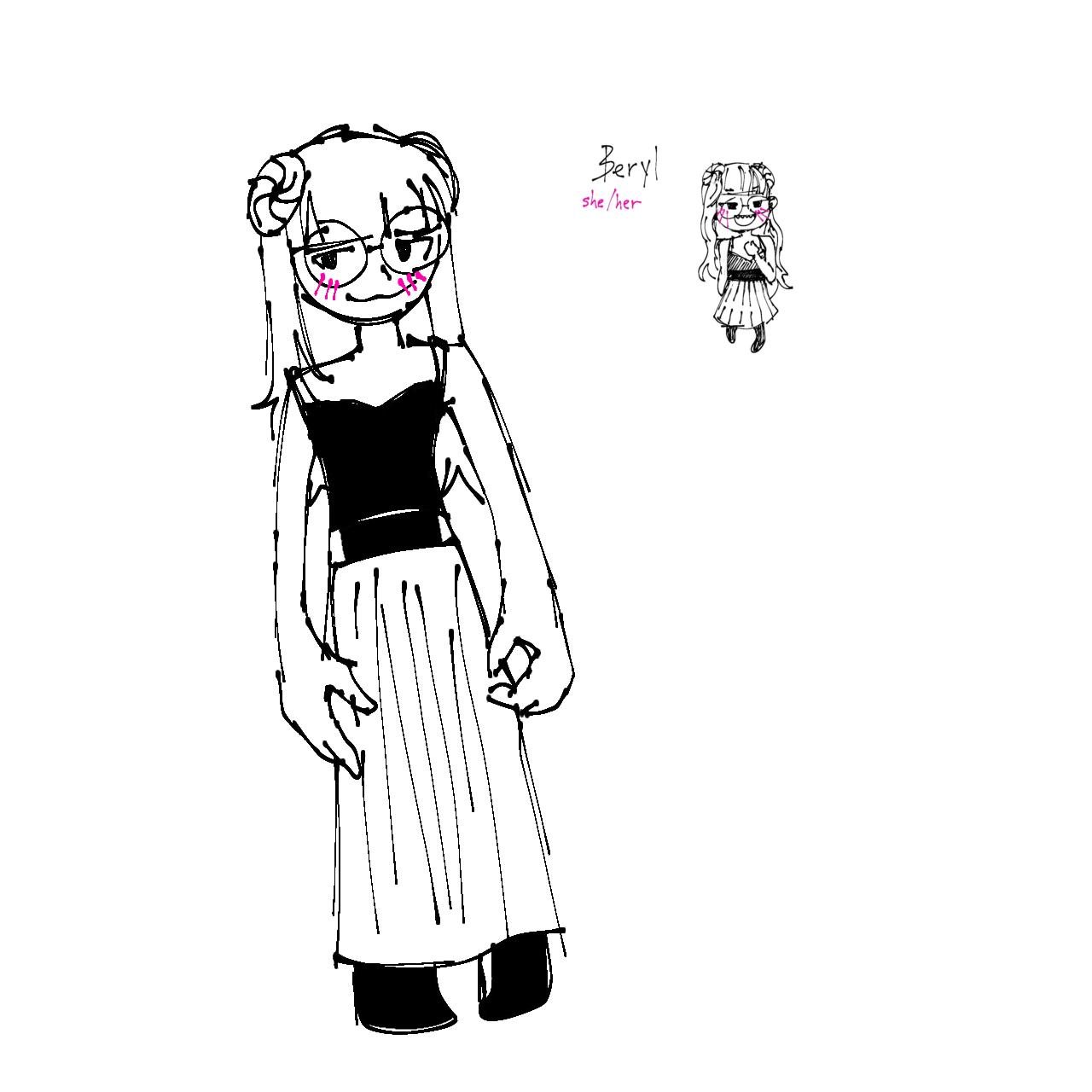 『Chameleon kid』 16% camouflage Character refs - ibisPaint