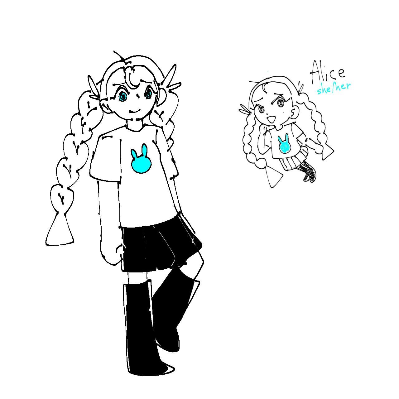 『Chameleon kid』 16% camouflage Character refs - ibisPaint