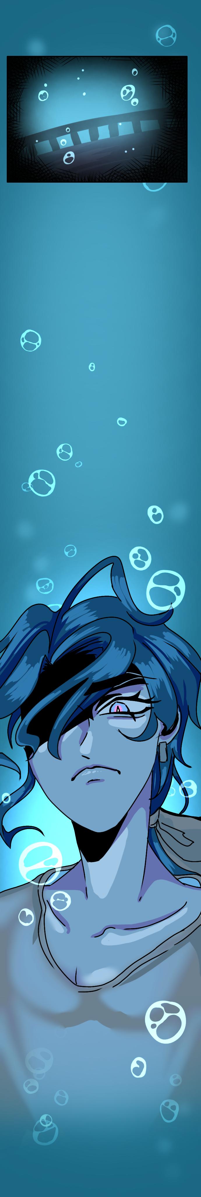 Captain siren Episode 9 Under water - ibisPaint