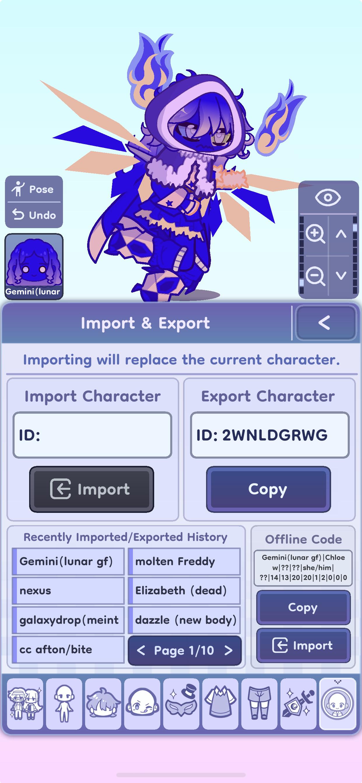 Codes for gacha life 2 Episode 1 Some of the codes - ibisPaint