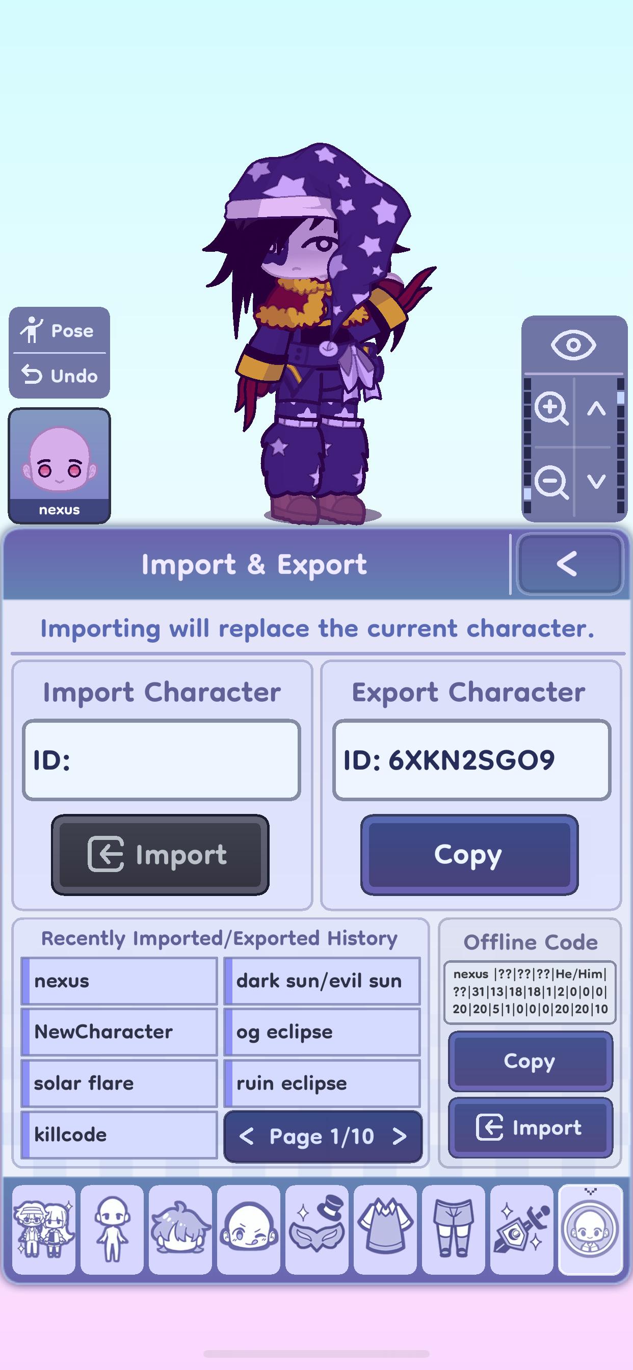 Codes for gacha life 2 Episode 1 Some of the codes - ibisPaint