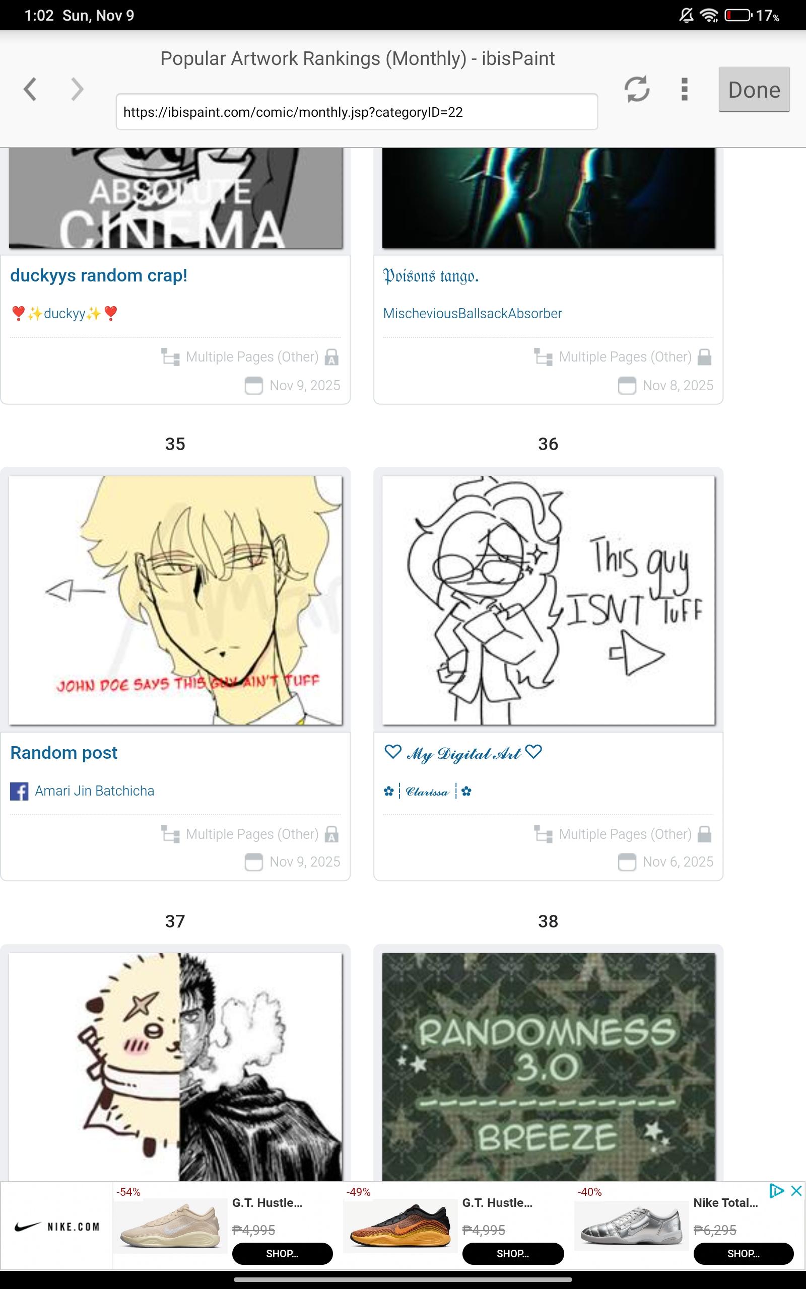 Random post Posted 204 times Bruu - ibisPaint