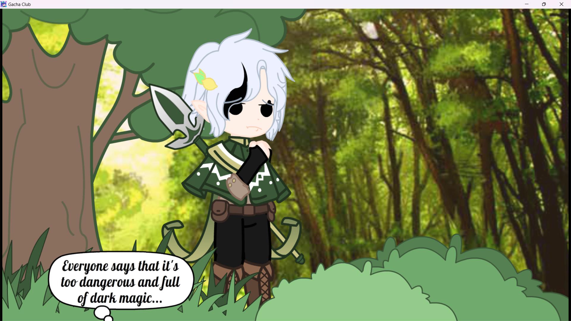 Adventure of the Little Elf Episode 1 The forest - ibisPaint