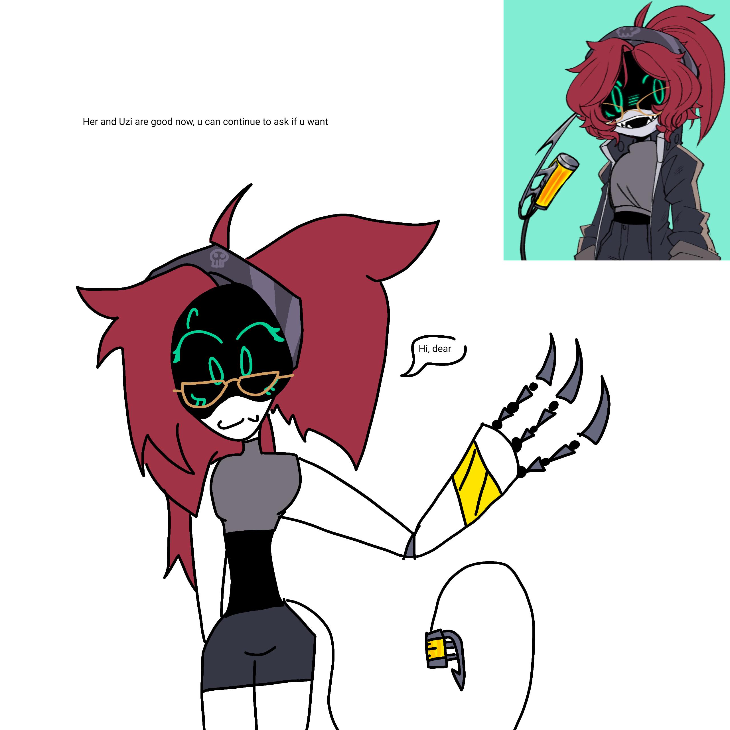Ask my Murder Drones ocs! 8 Drones Their good now... - ibisPaint