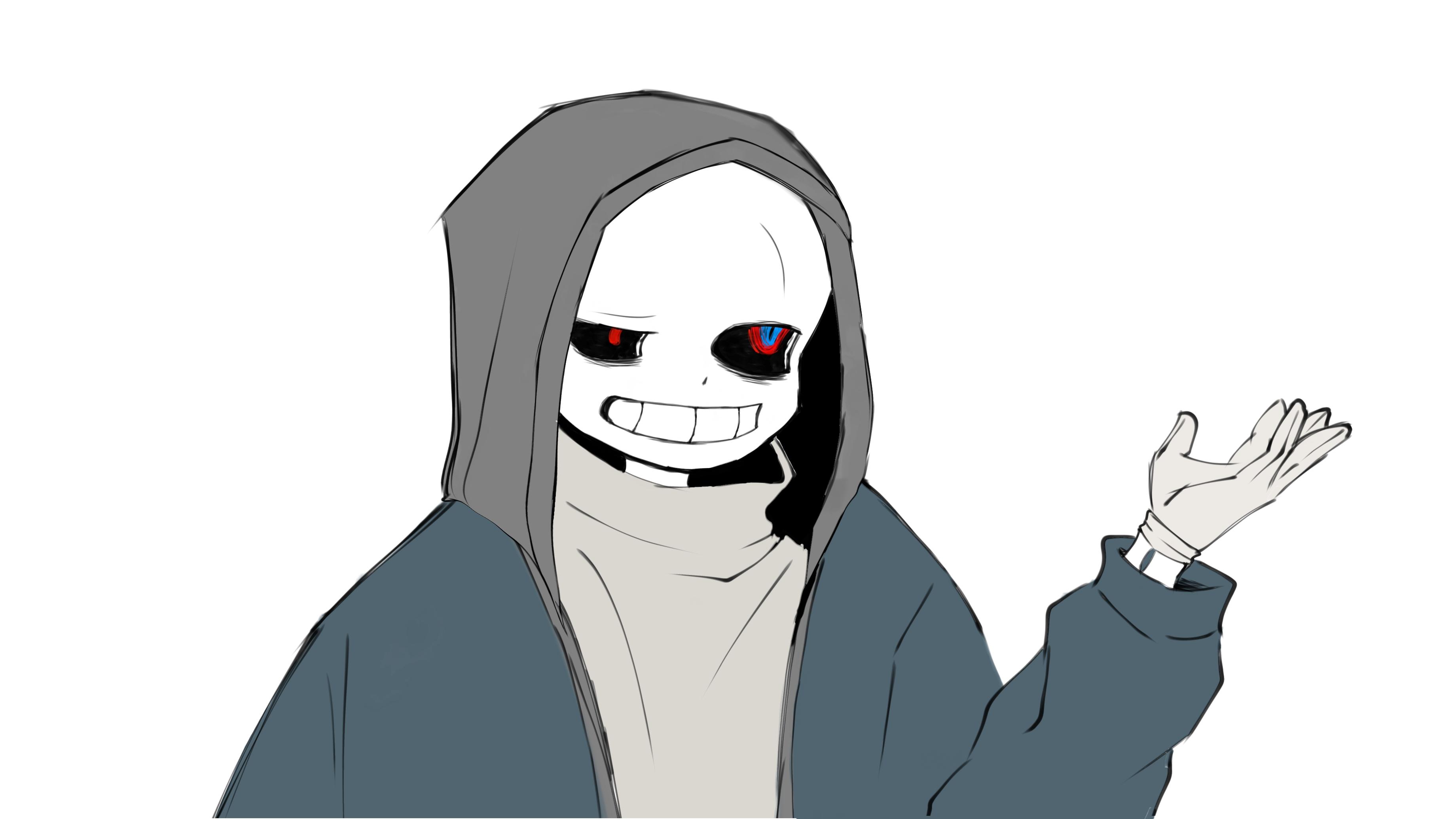UT•AU 낙서 (샌즈, Sans, サンズ) 적폐15 샌즈 그림&낙서 sans サンズ - ibisPaint