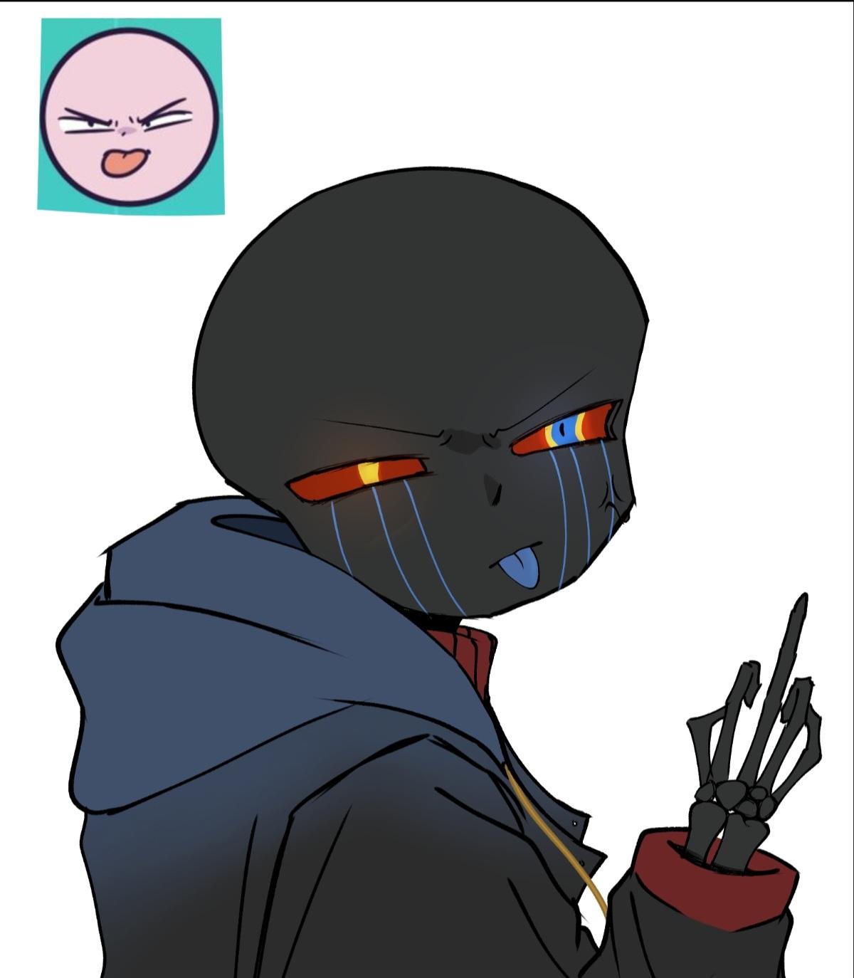 UT•AU 낙서 (샌즈, Sans, サンズ) 적폐15 샌즈 그림&낙서 sans サンズ - ibisPaint
