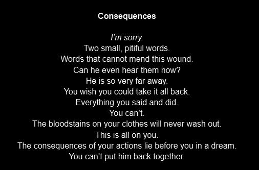 writing and stuff like that 3: consequences - ibisPaint