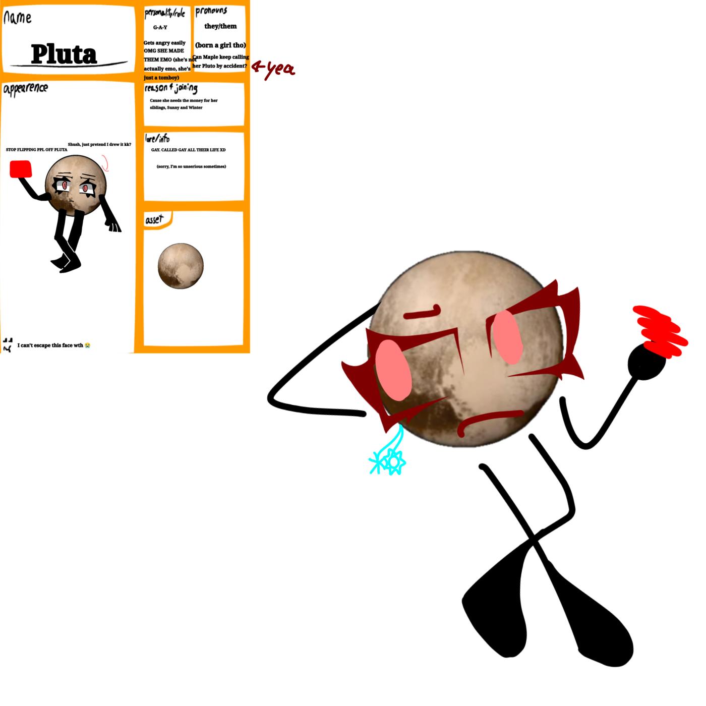 Contest for whatever you want #18: Hi Pluto- I MEAN PLUTA - ibisPaint