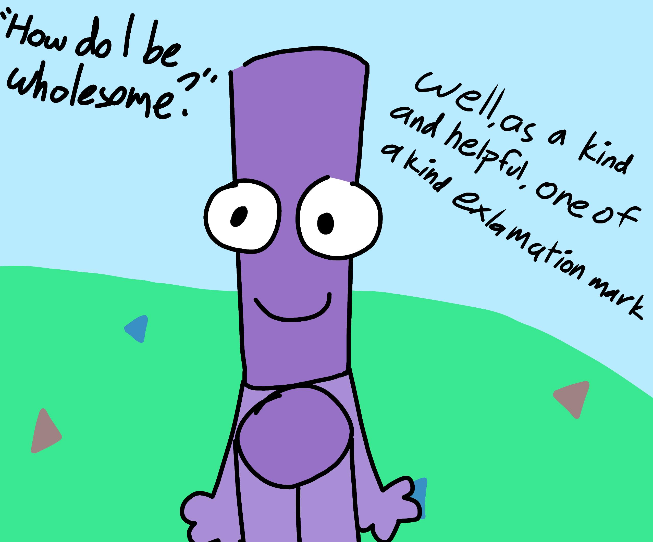 How to be wholesome! Guide: 1 The first step to helping! - ibisPaint