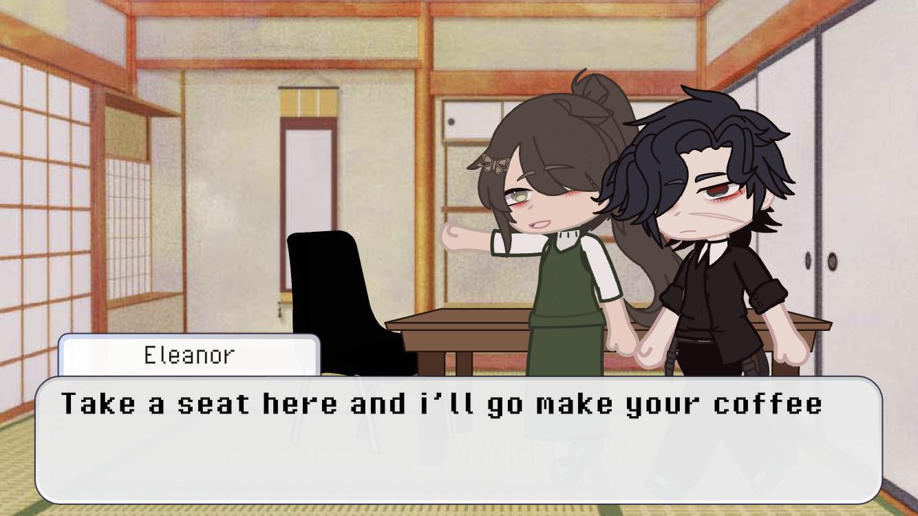 Over A Cup Of Coffee Episode 4 The cafe - ibisPaint
