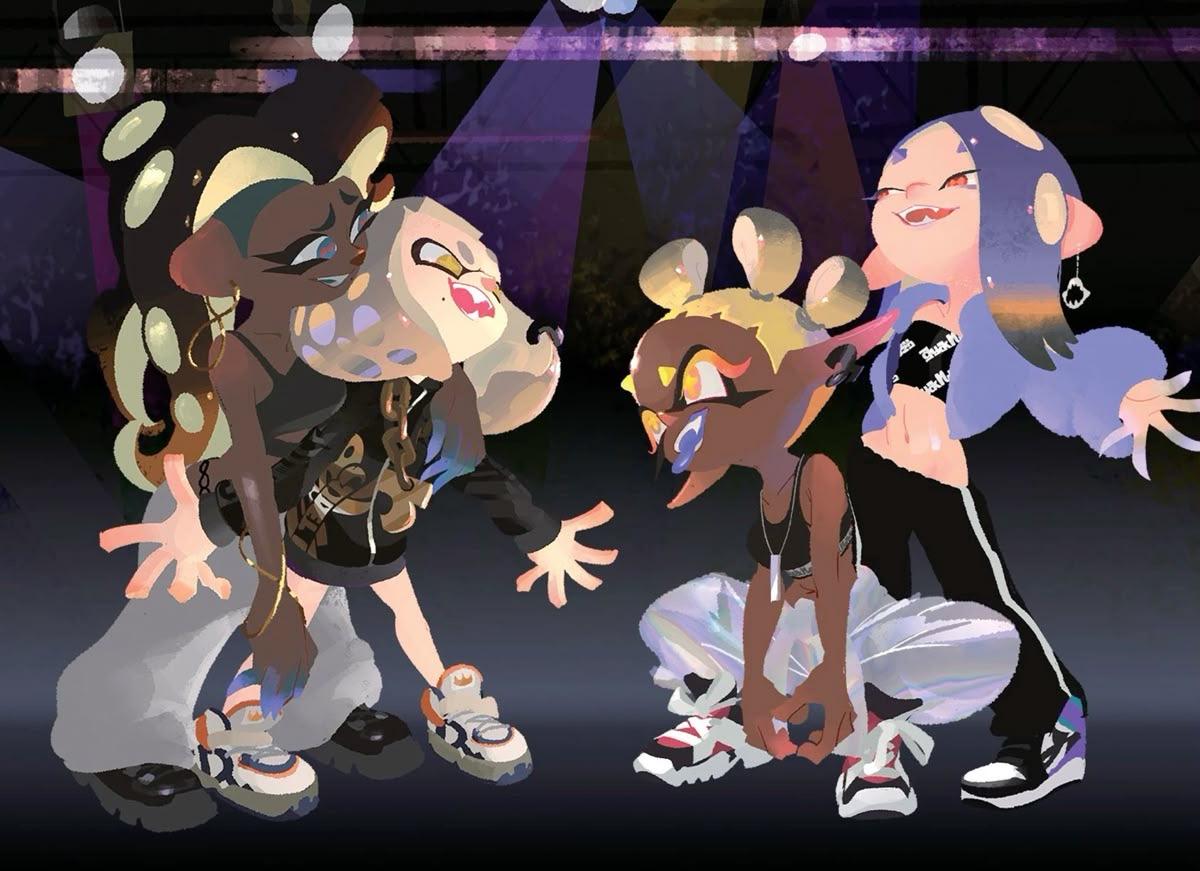 Complex Splatoon Drawing RANDOM INTERESTS+DRAWING IDEAS Drawing idea 5 SPLATOON!!! - ibisPaint