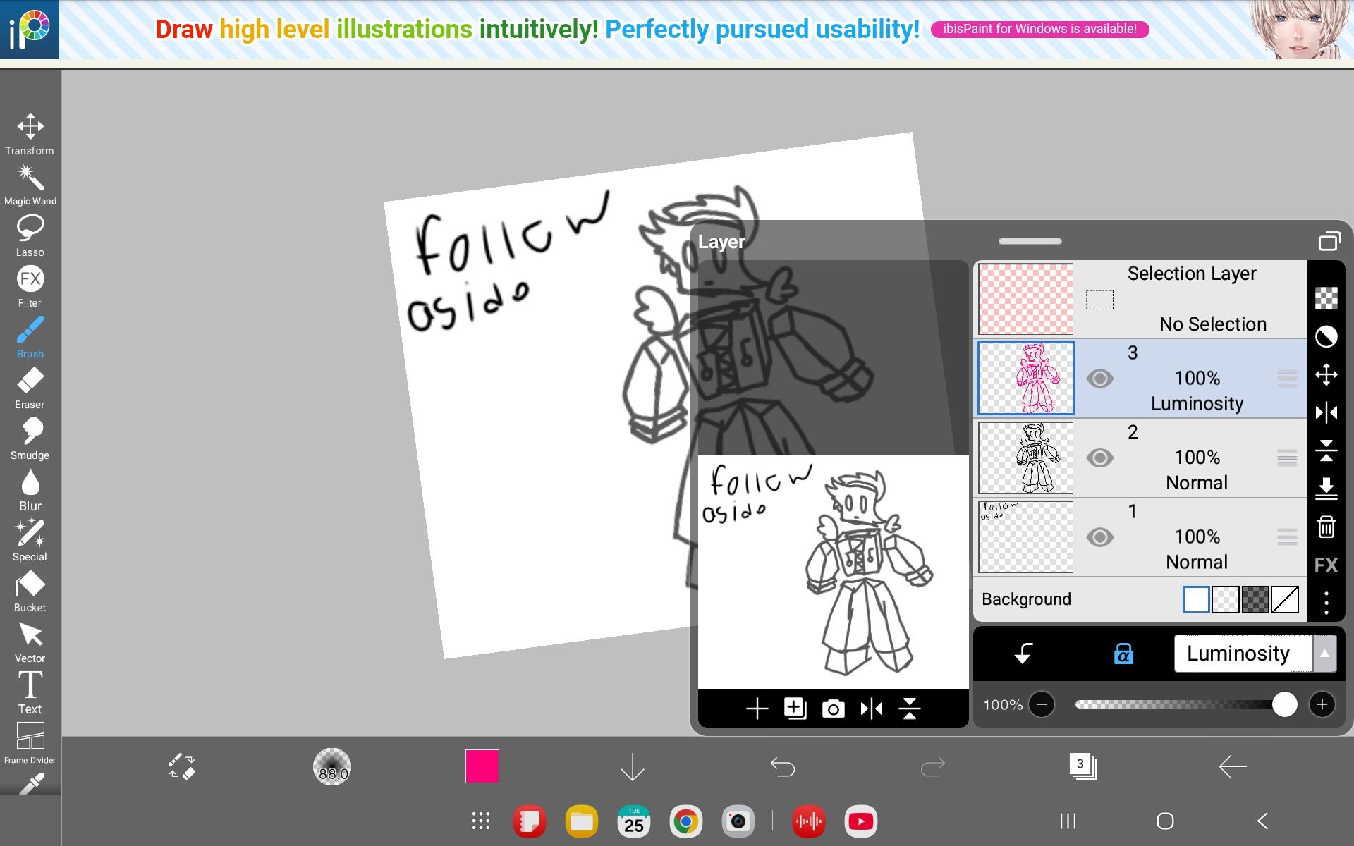 Endless suffering-forsaken AU Episode 8 Little tutorial - ibisPaint