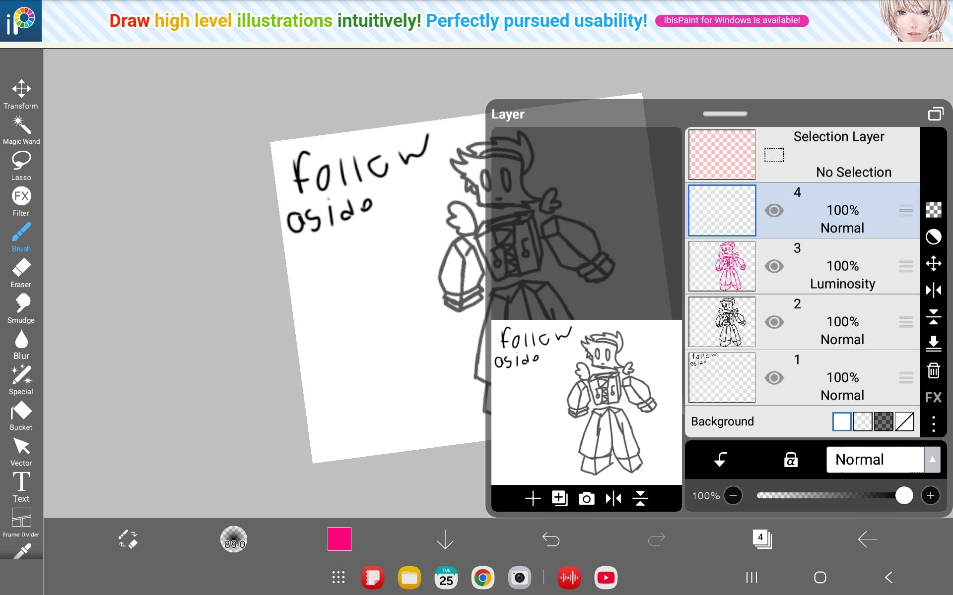 Endless suffering-forsaken AU Episode 8 Little tutorial - ibisPaint