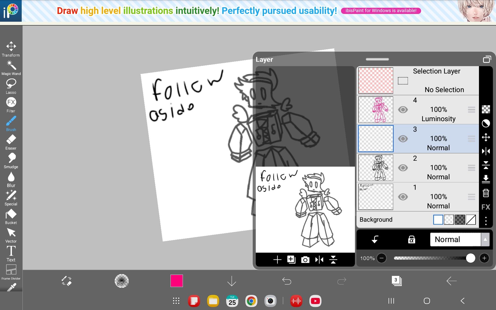 Endless suffering-forsaken AU Episode 8 Little tutorial - ibisPaint