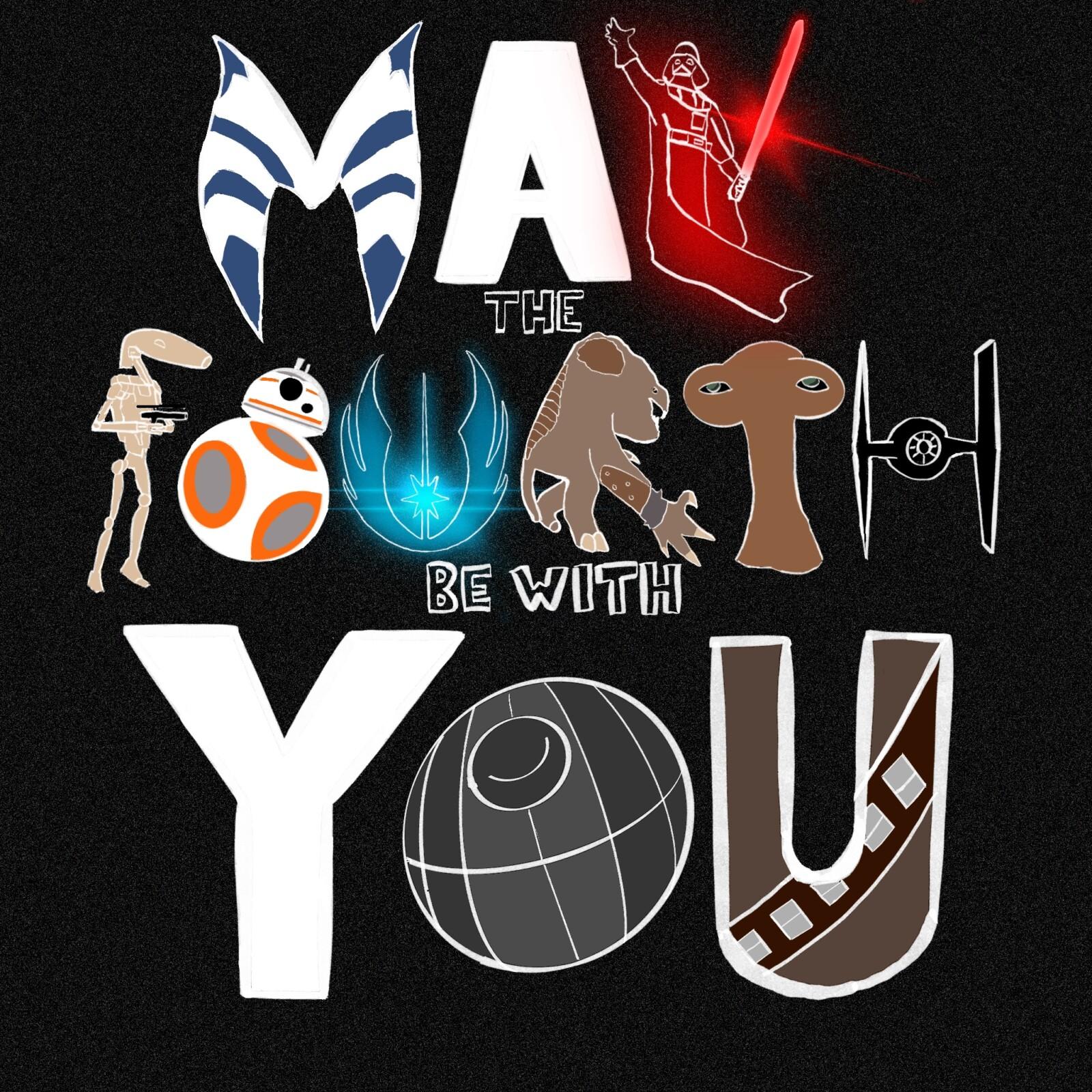 The BluJayye's roost 65 Feathers dropped HAPPY STAR WARS DAY!!! - ibisPaint