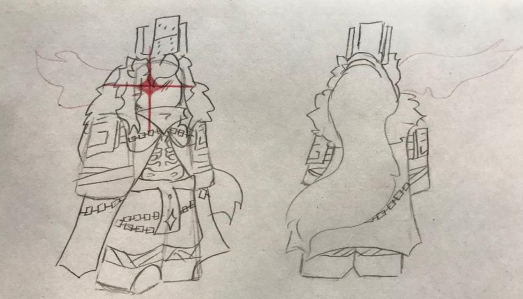 Forsaken Fate {Sketches} sketch49 1x4 Rework - ibisPaint