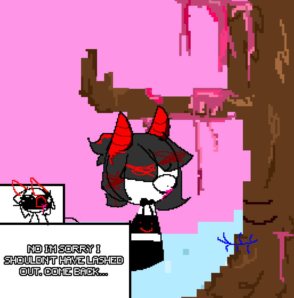 A cry for help (INTERACTIVE) Songs listened to: 6 - ibisPaint