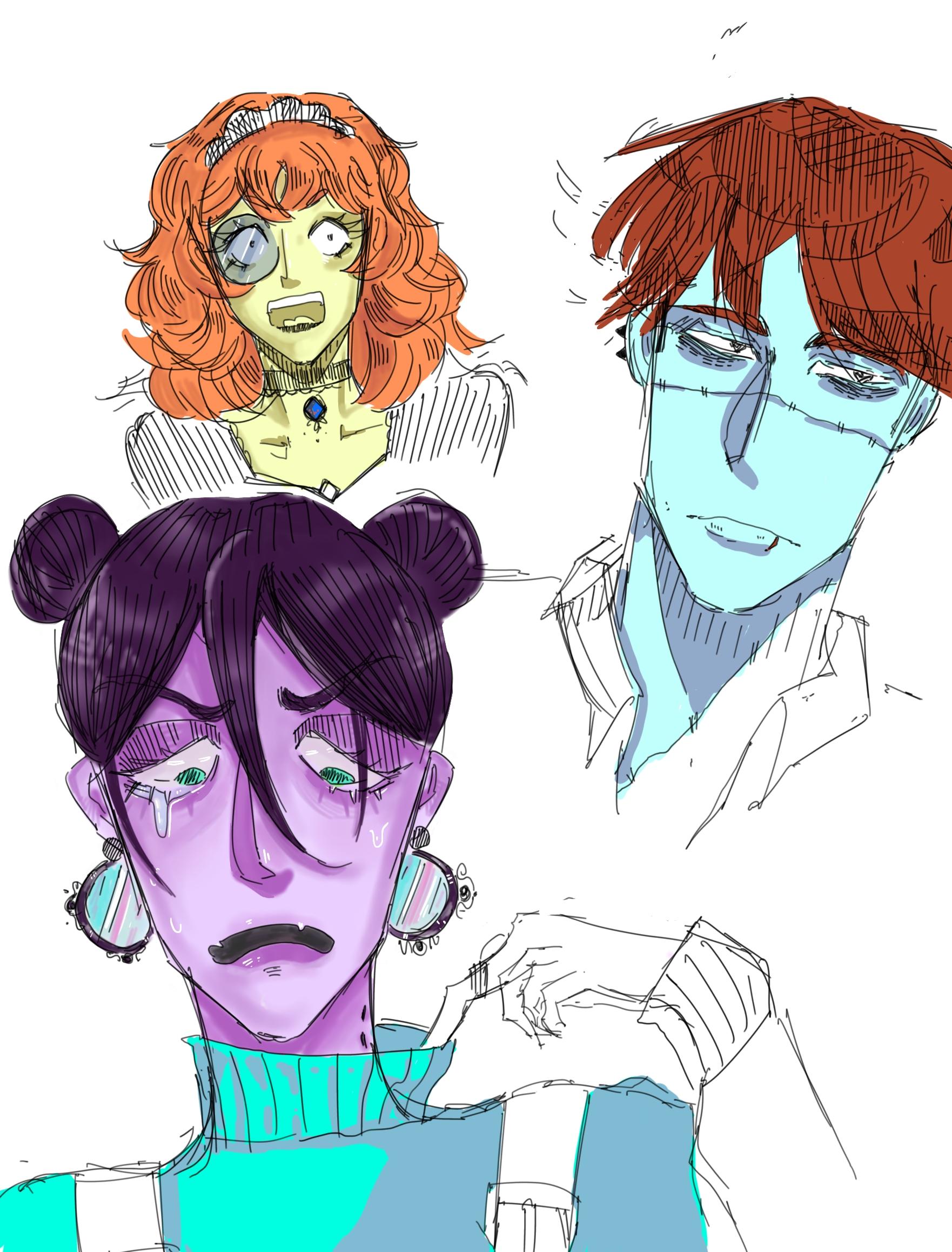 Random Stuff Random stuff 1 Random sketches / practice - ibisPaint