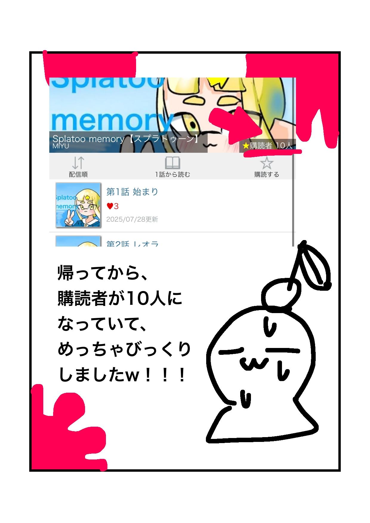 Splatoo memory【スプラトゥーン】 第9話 第一回 質問コーナー - ibisPaint