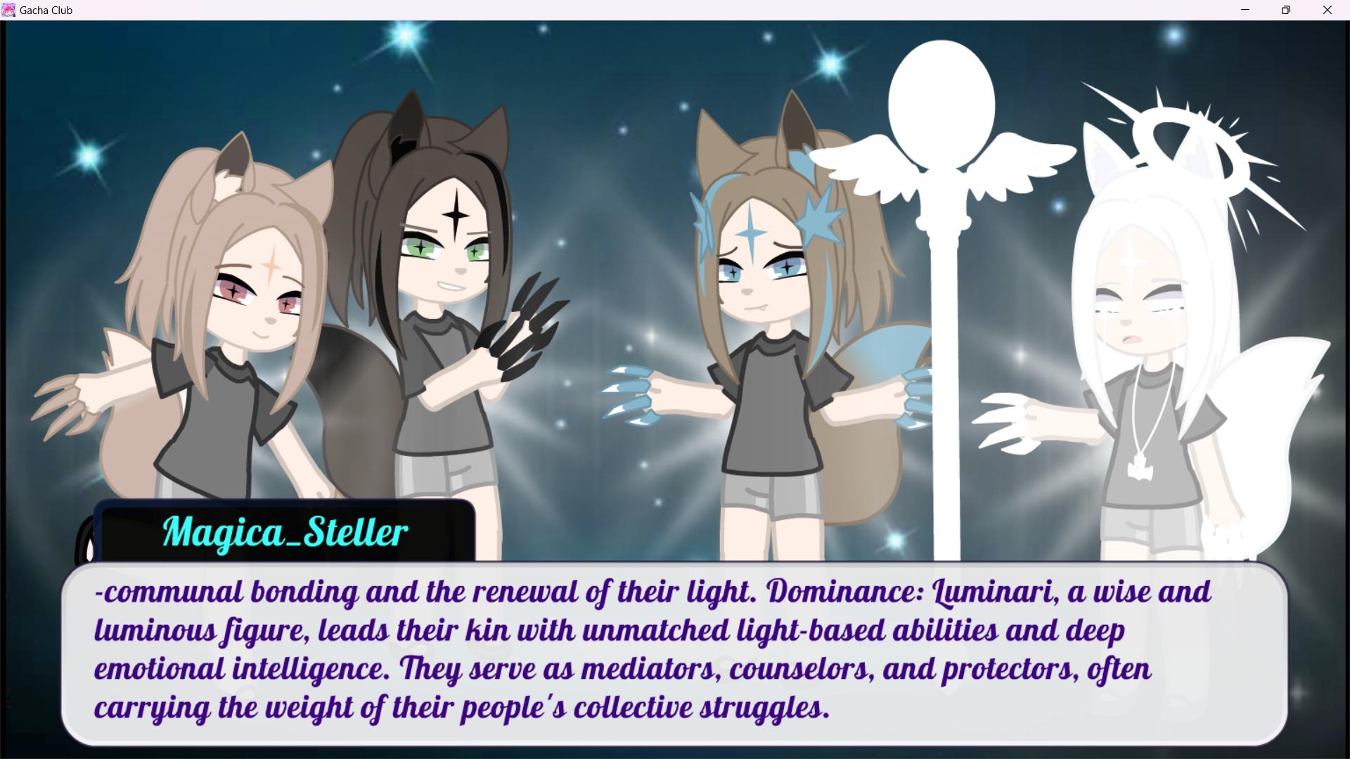Species of My World 4 Light Foxes - ibisPaint