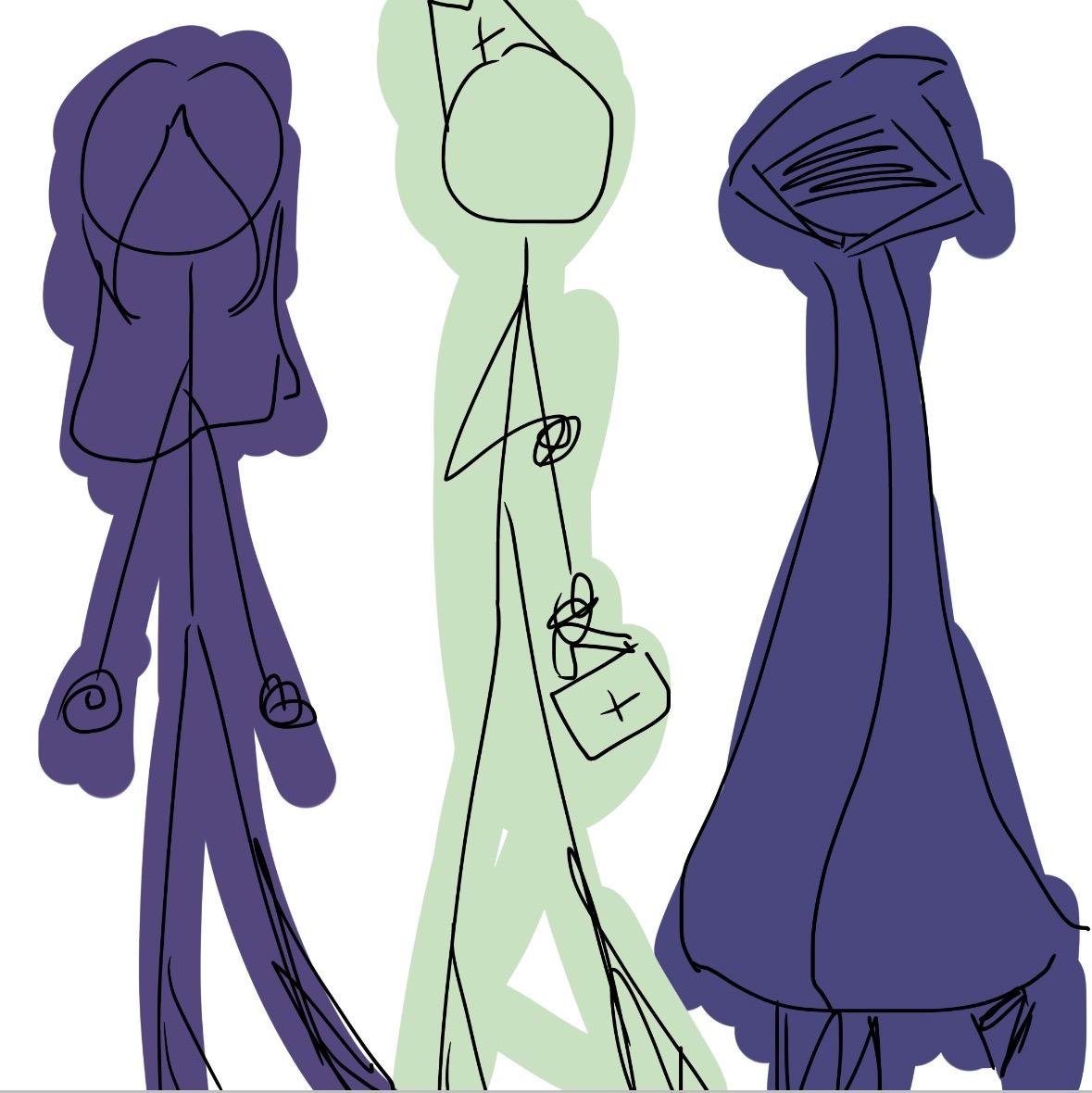 Broken 12 Scribble Color guide - ibisPaint