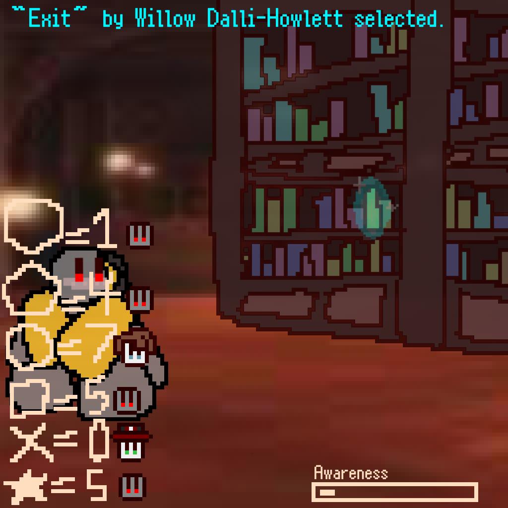 Noob’s Secret Door 60 Library Minigame! (10/23) ibisPaint
