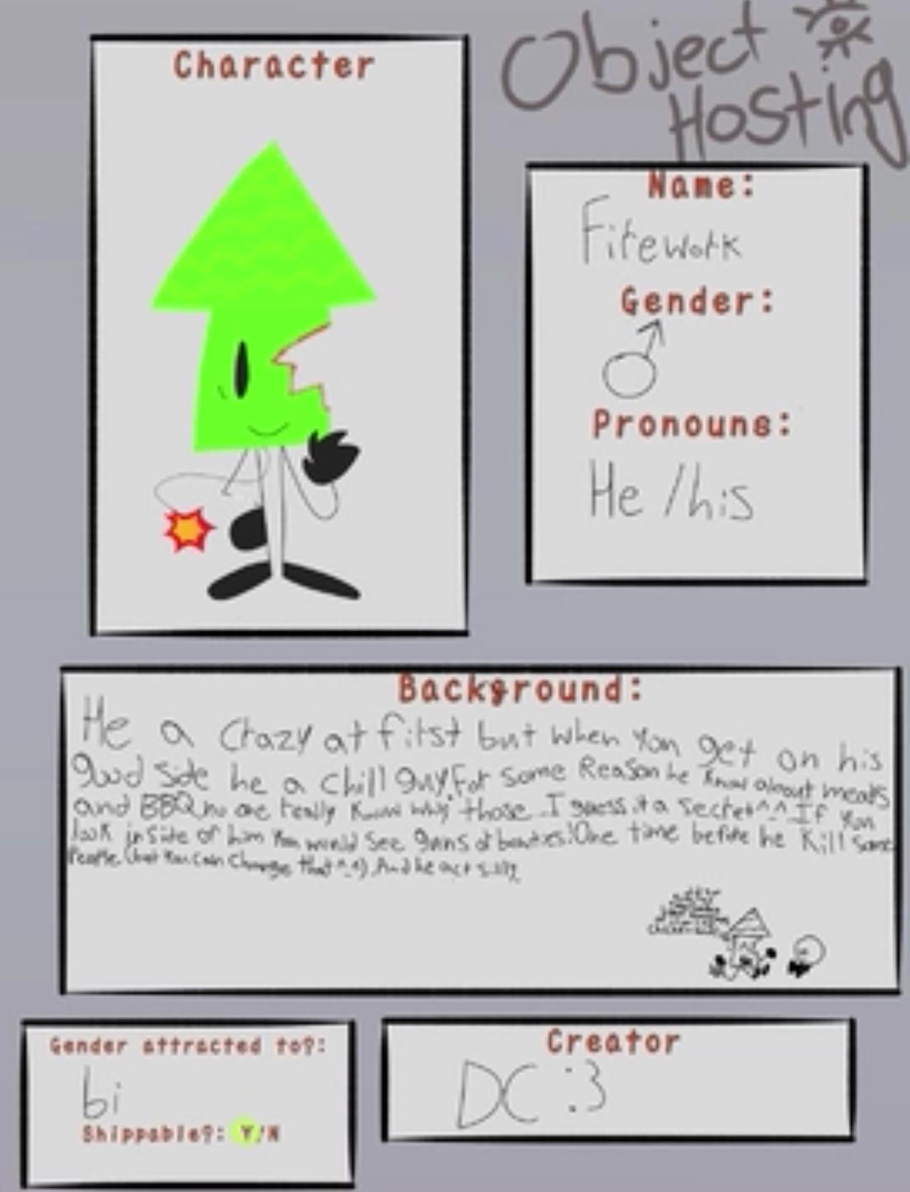 OBJECT HOSTING! Yuh 7 YOU’RE A DEAD MAN… - ibisPaint