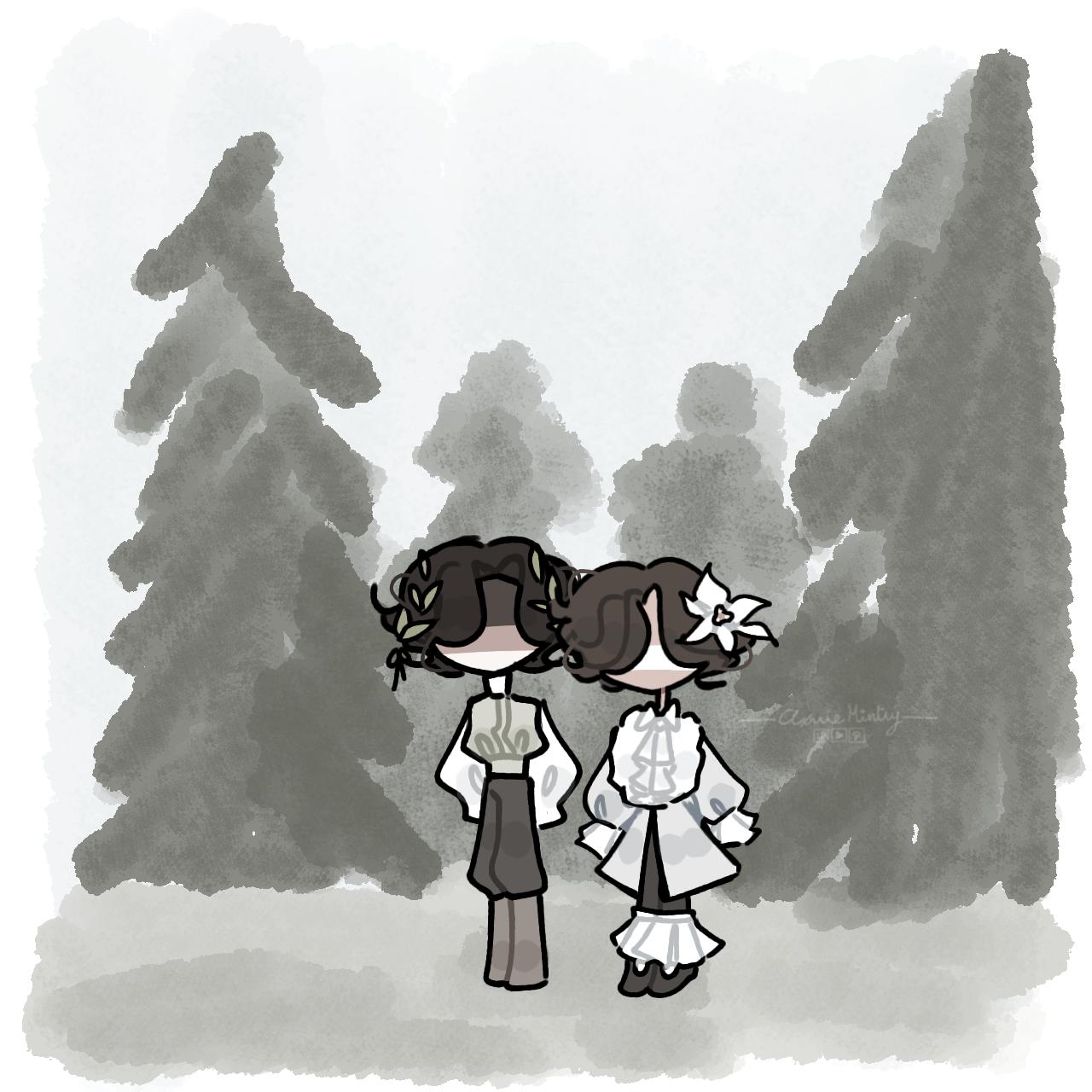 Countryhumans 9// Forest Walk - ibisPaint