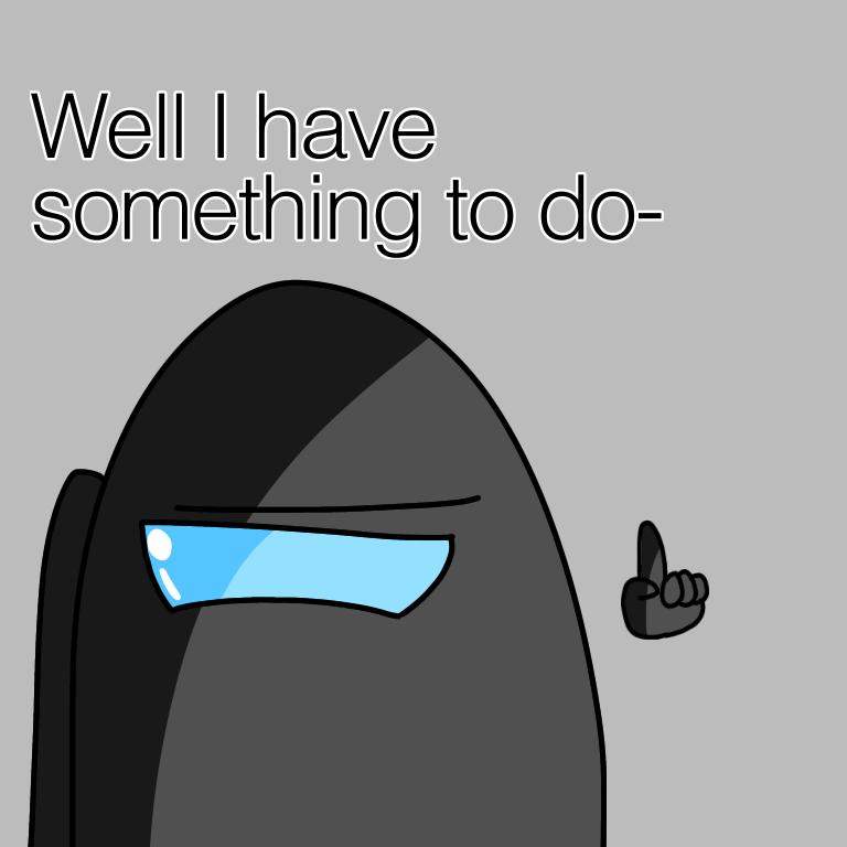 Red x Black among us Episode 4 Where’s the lights? ibisPaint