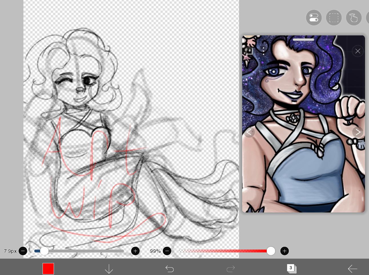 Random art and things Part 02 Art wips - ibisPaint