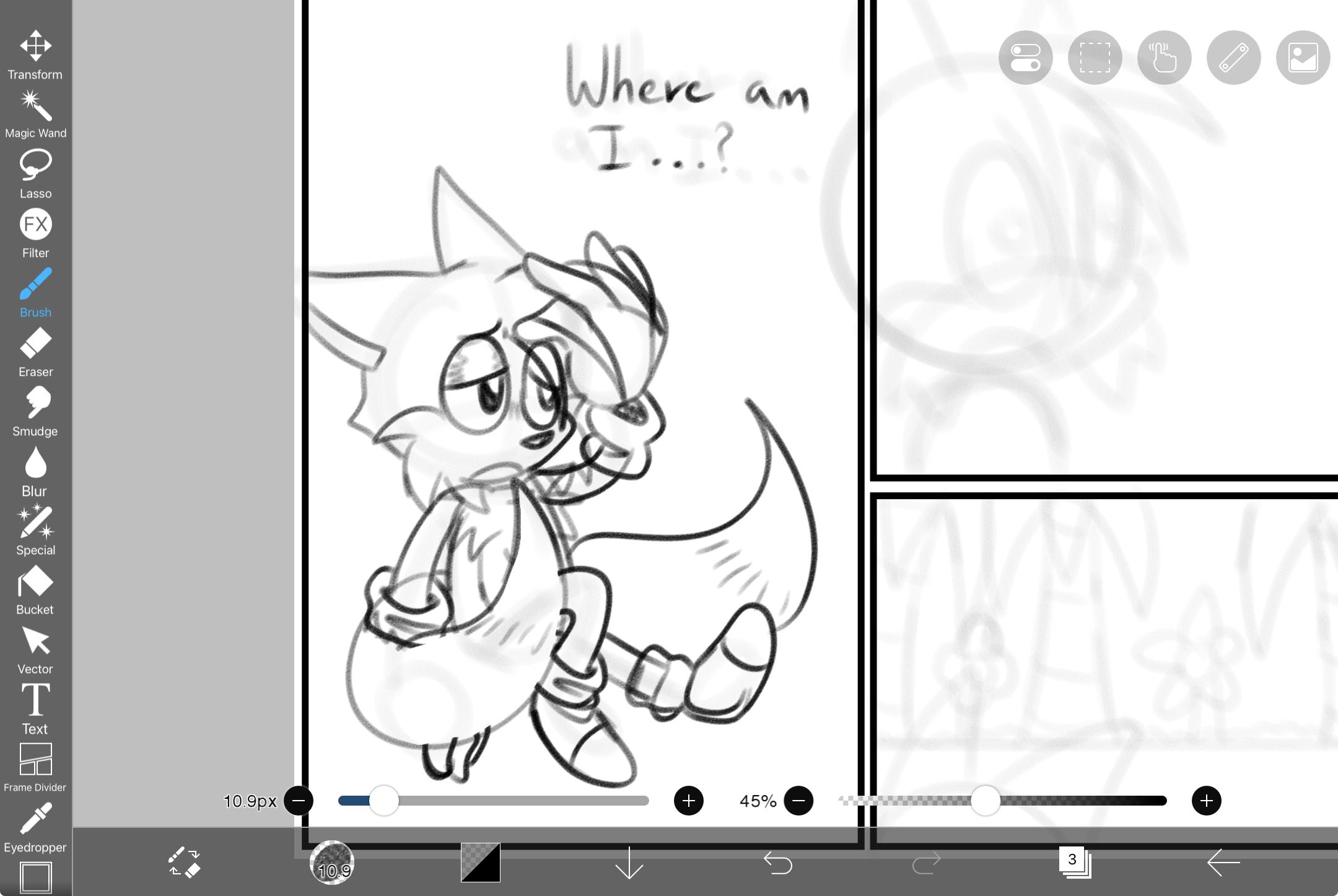 FM: Behind the Scenes SPOILERS‼️ 4 Comic wip - ibisPaint