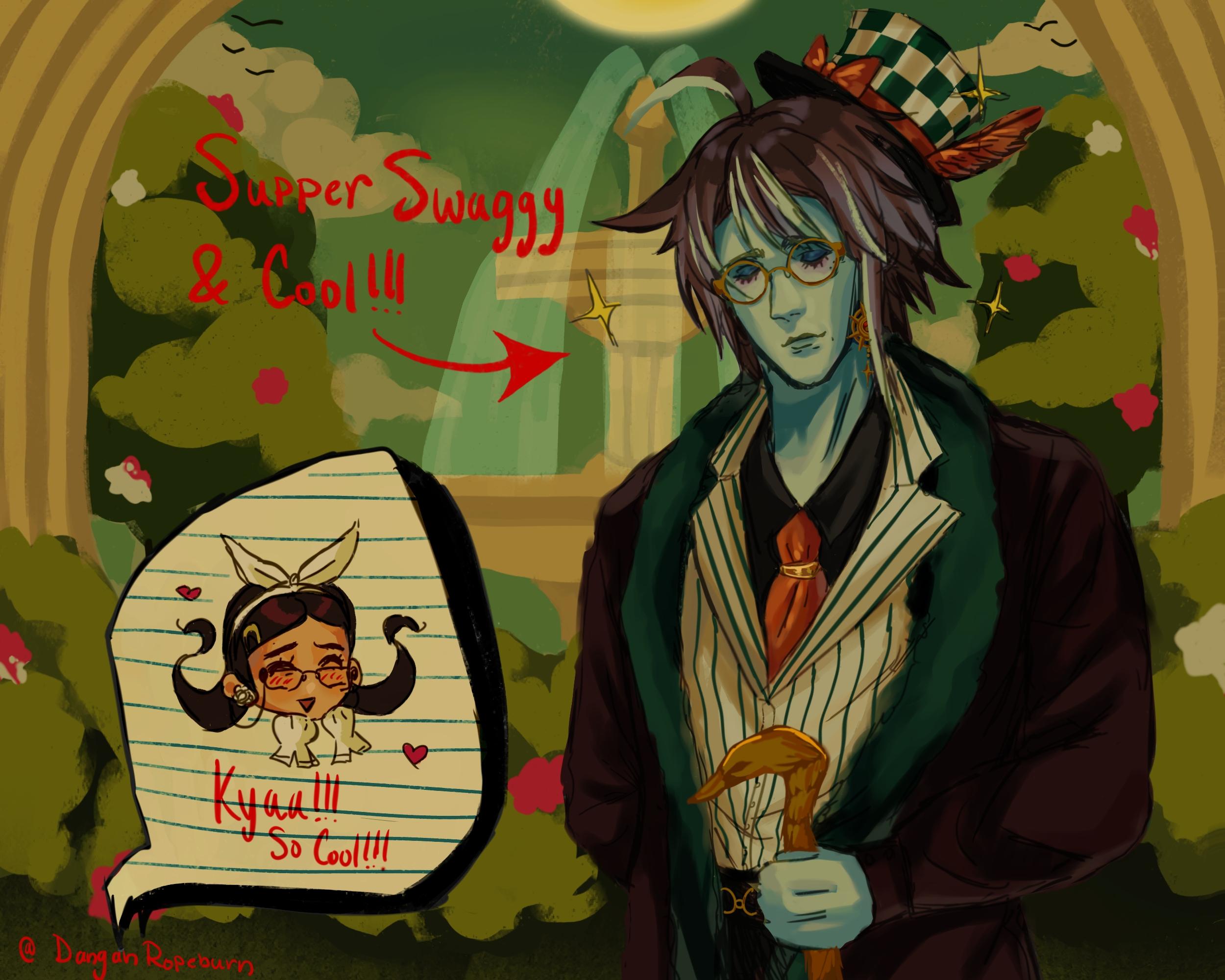 𝕭𝖊𝖍𝖎𝖓𝖉 𝕿𝖍𝖊 𝕾𝖊𝖊𝖓𝖟 Table For 12 - Recent arts - ibisPaint