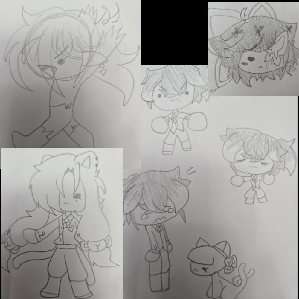 After School Club EXTRAS Episode 9 ASC Doodles - ibisPaint