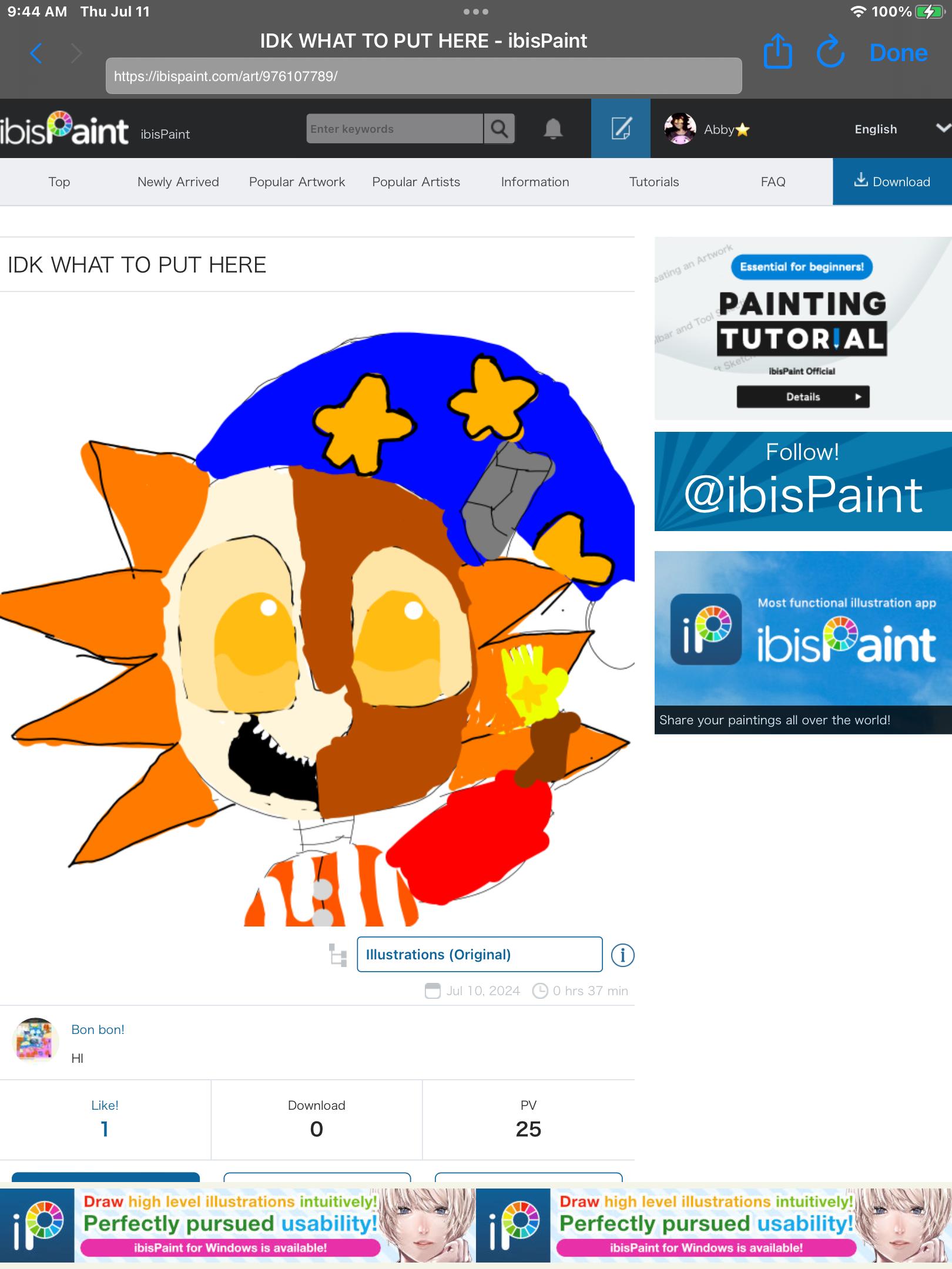 Ask sun and moon my au 65 Sun rays & stars DTIYS RESULT UPDATE- - ibisPaint