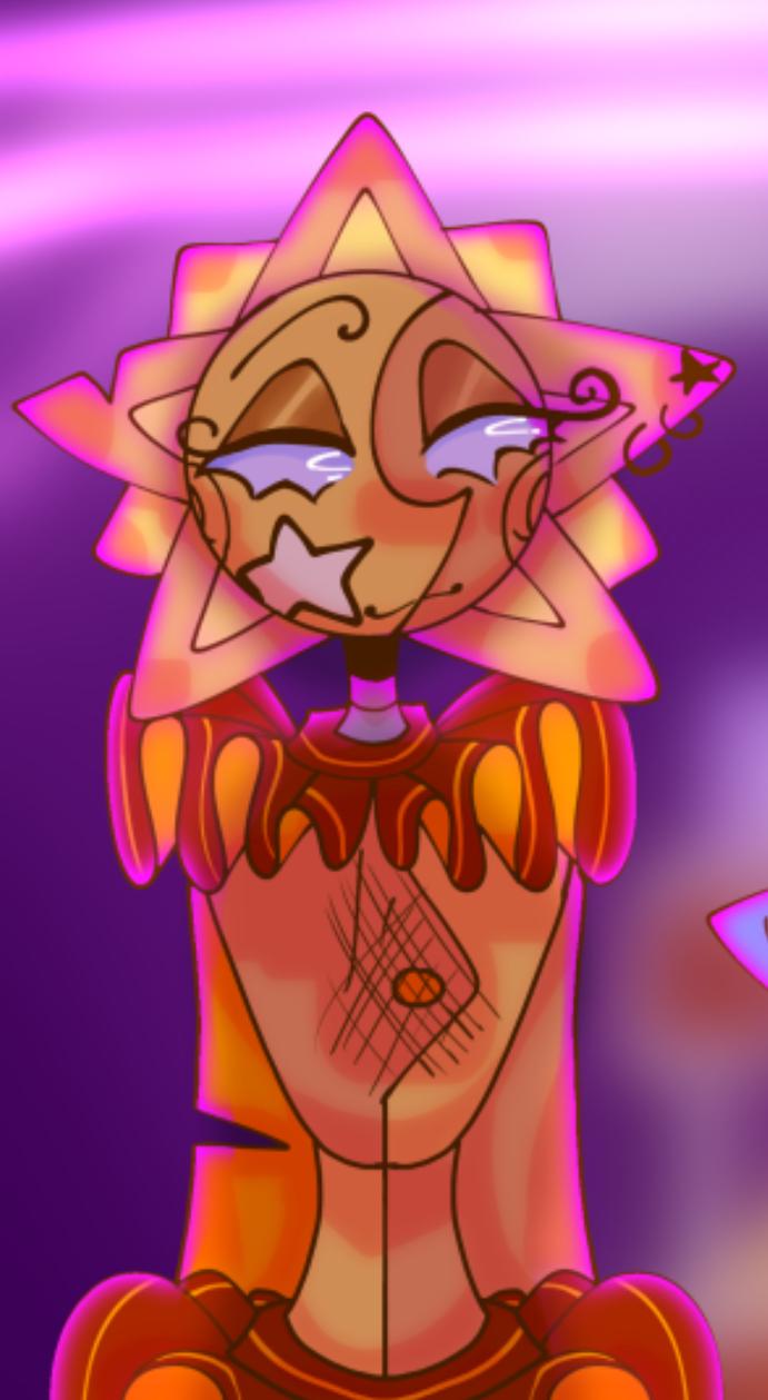 Ask sun and moon my au 86 Sun rays & stars N.a.e. - ibisPaint