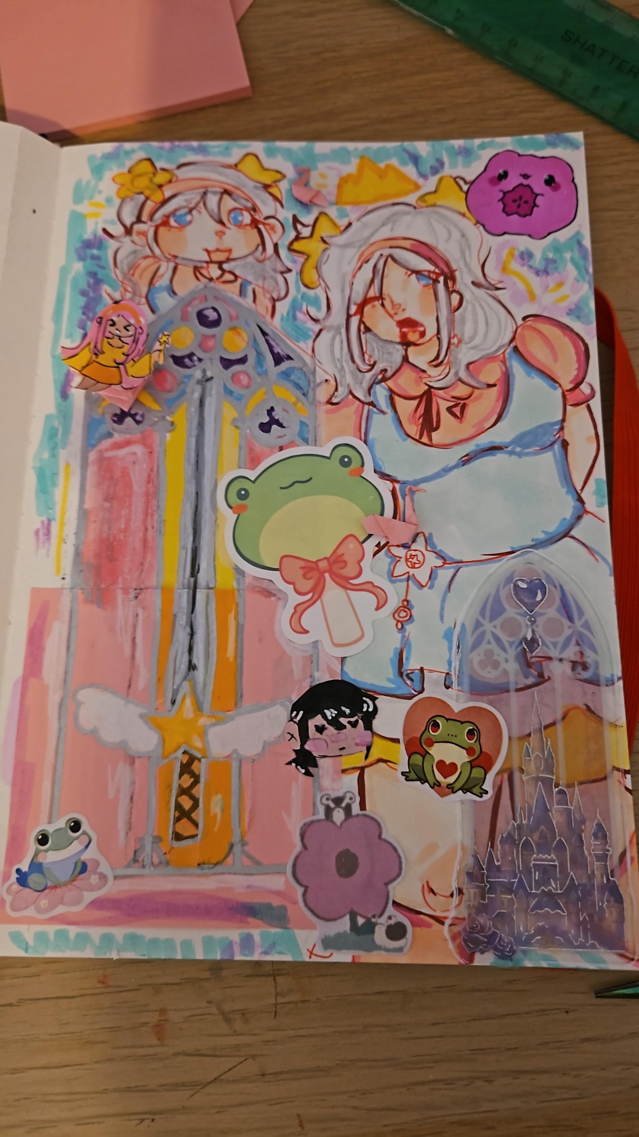 Sht Posts (randomness) 10 days with burnout ART - ibisPaint