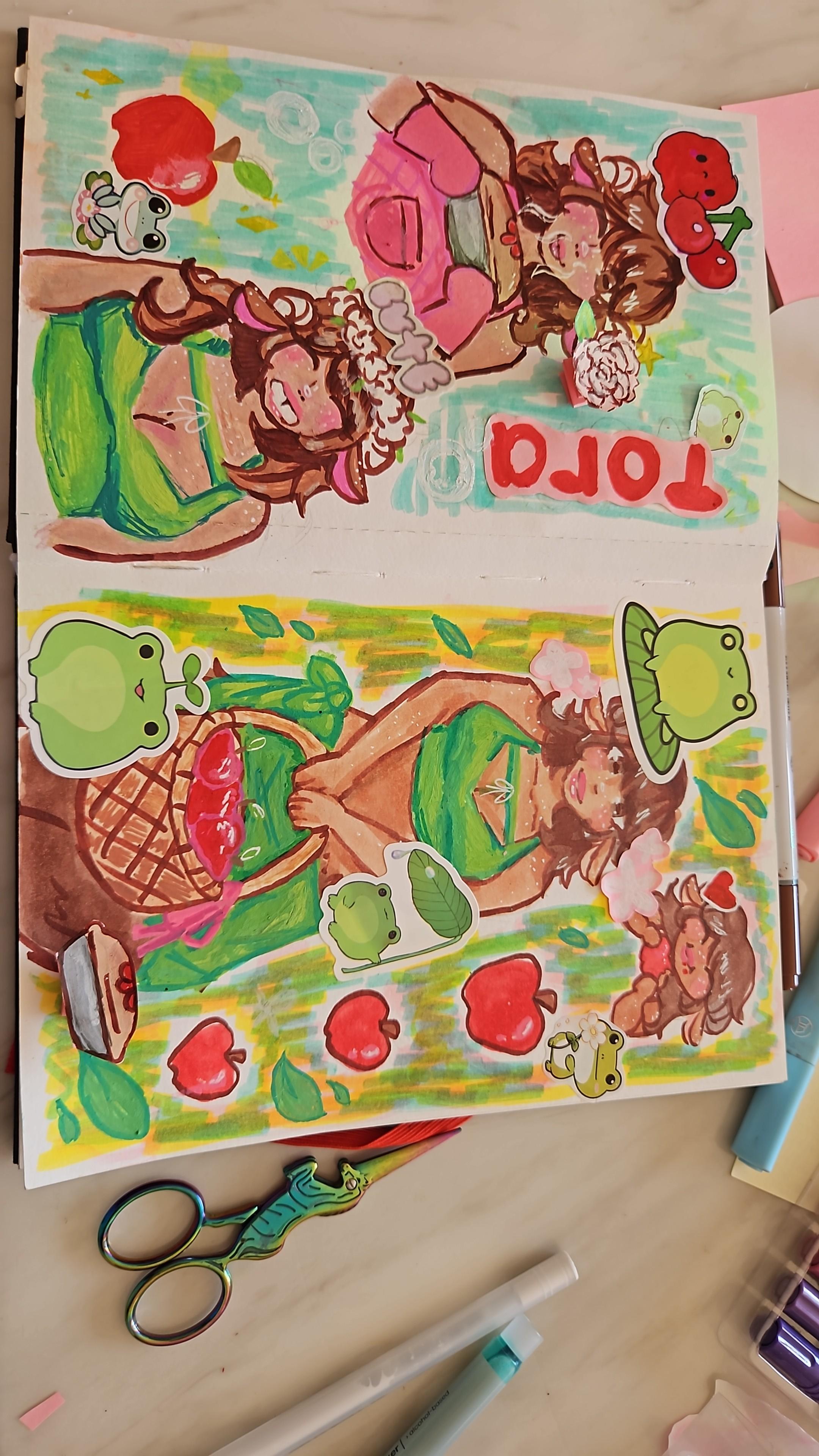 Sht Posts (randomness) 10 days with burnout ART - ibisPaint
