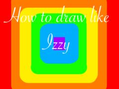 how to draw like izzy cool beans 1 eyes bc yes - ibisPaint
