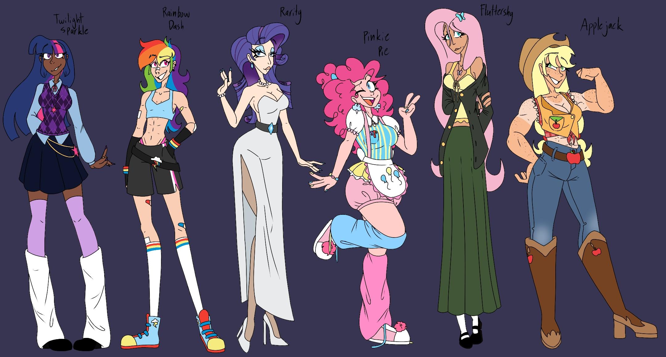 My Life and Random Stuff 4! Anxiety %90 Mlp (my human versions) - ibisPaint