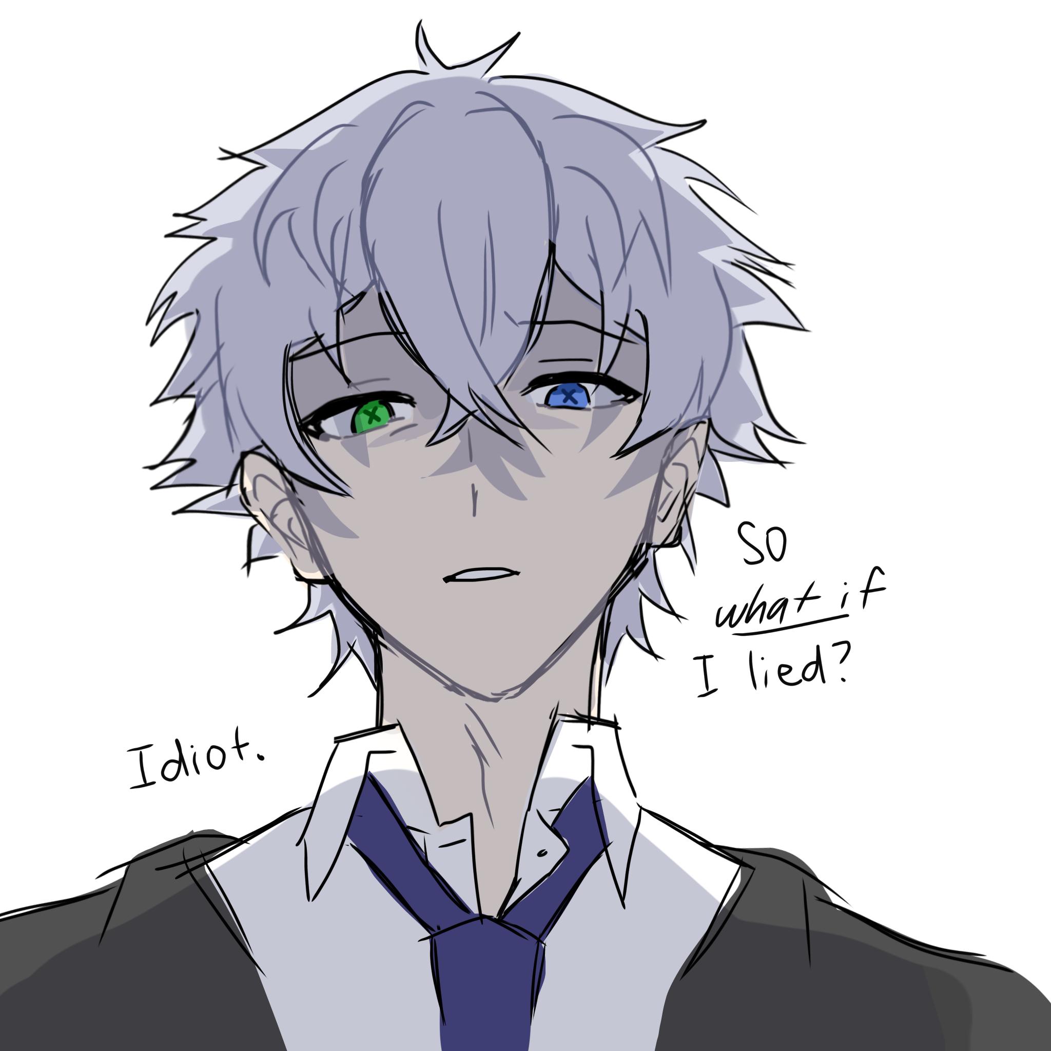 sketches+extras Random 31: FANTASY AU IYD + comic - ibisPaint
