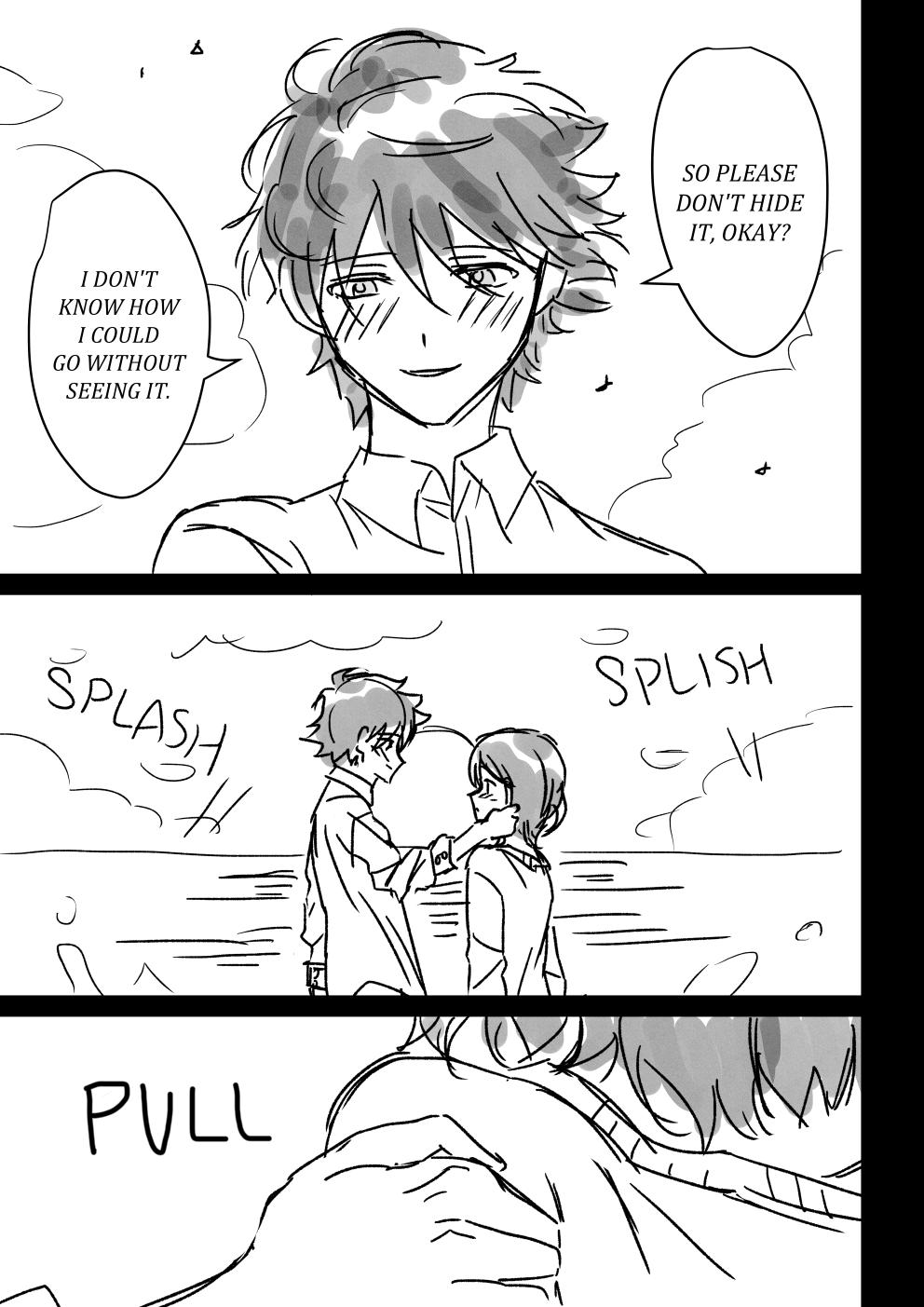 sketches+extras Random 31: FANTASY AU IYD + comic - ibisPaint