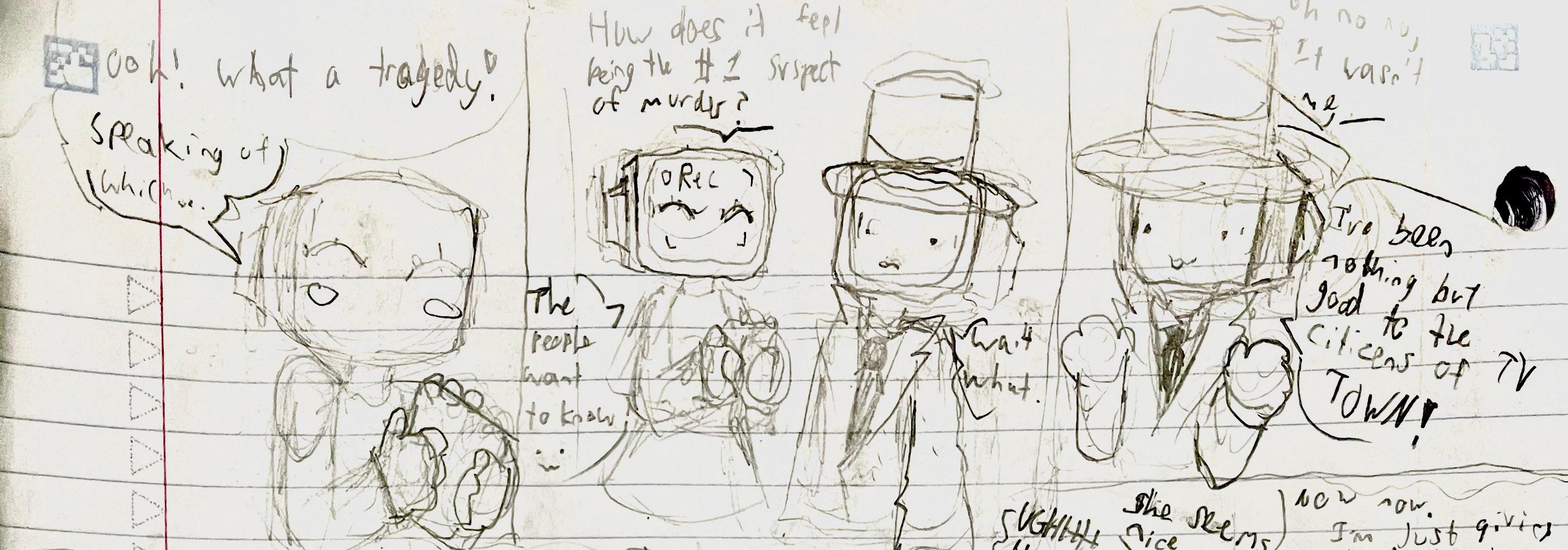 TV TOWN TV 25 Silly Comic - ibisPaint