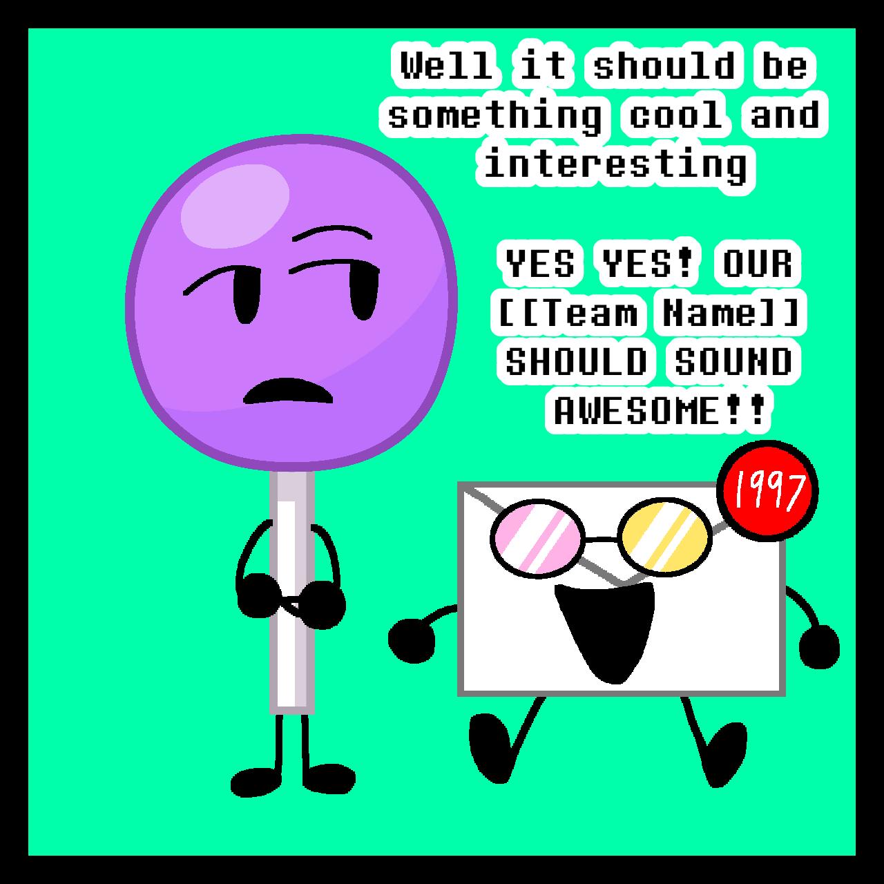 Outstanding Feral Friend Again OFFA 5 ÷ Team names - ibisPaint