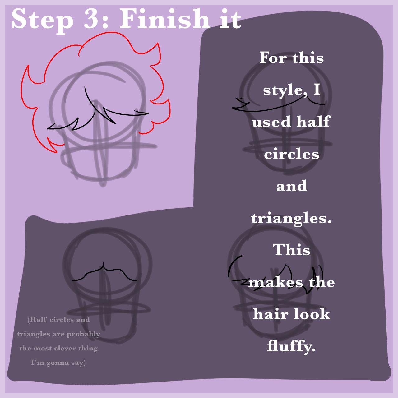 How to Draw!! Tutorial #2 Hair (part 1) - ibisPaint