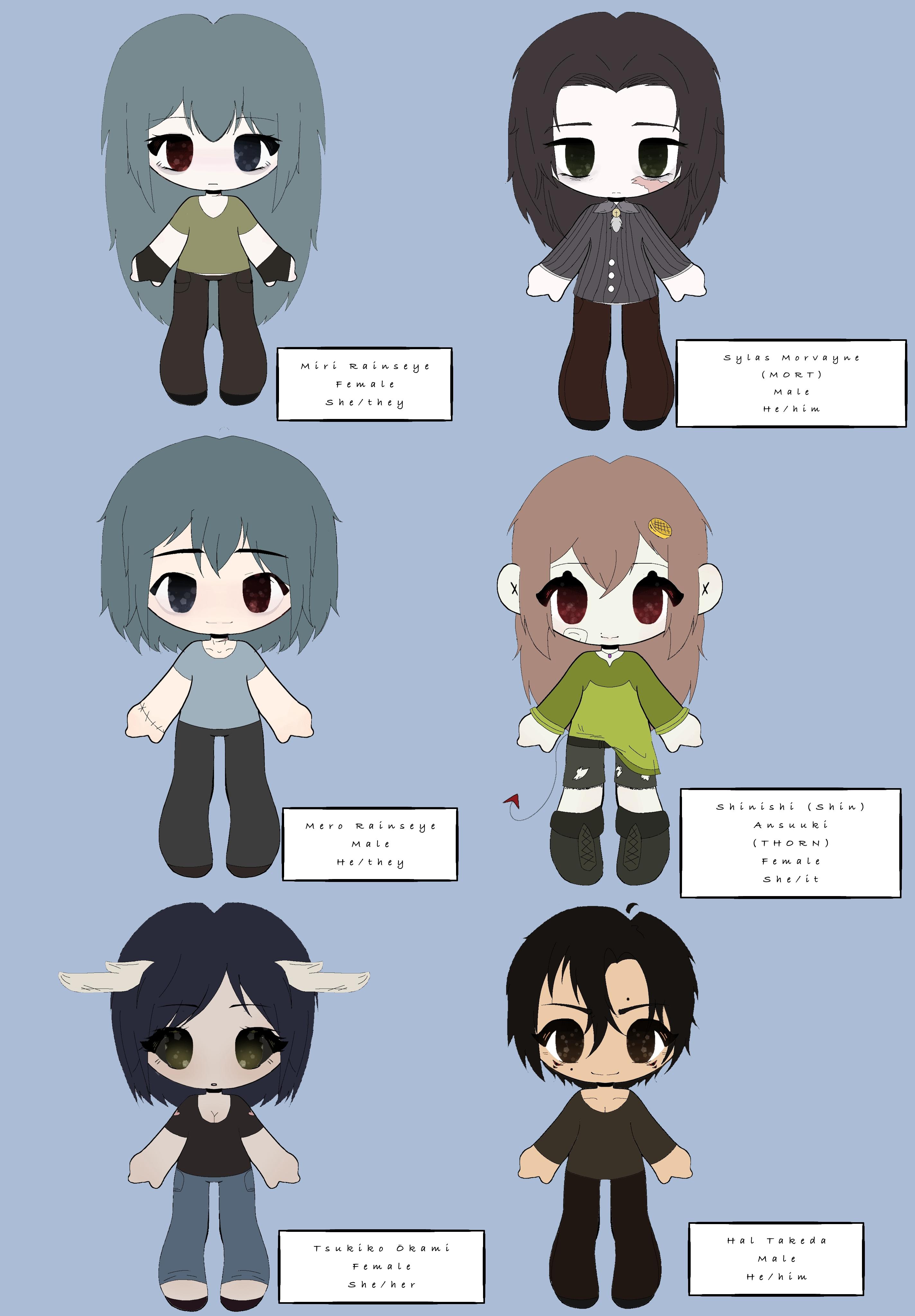 Current DTIYS ミ★ Yippe 1 rules & refs - ibisPaint